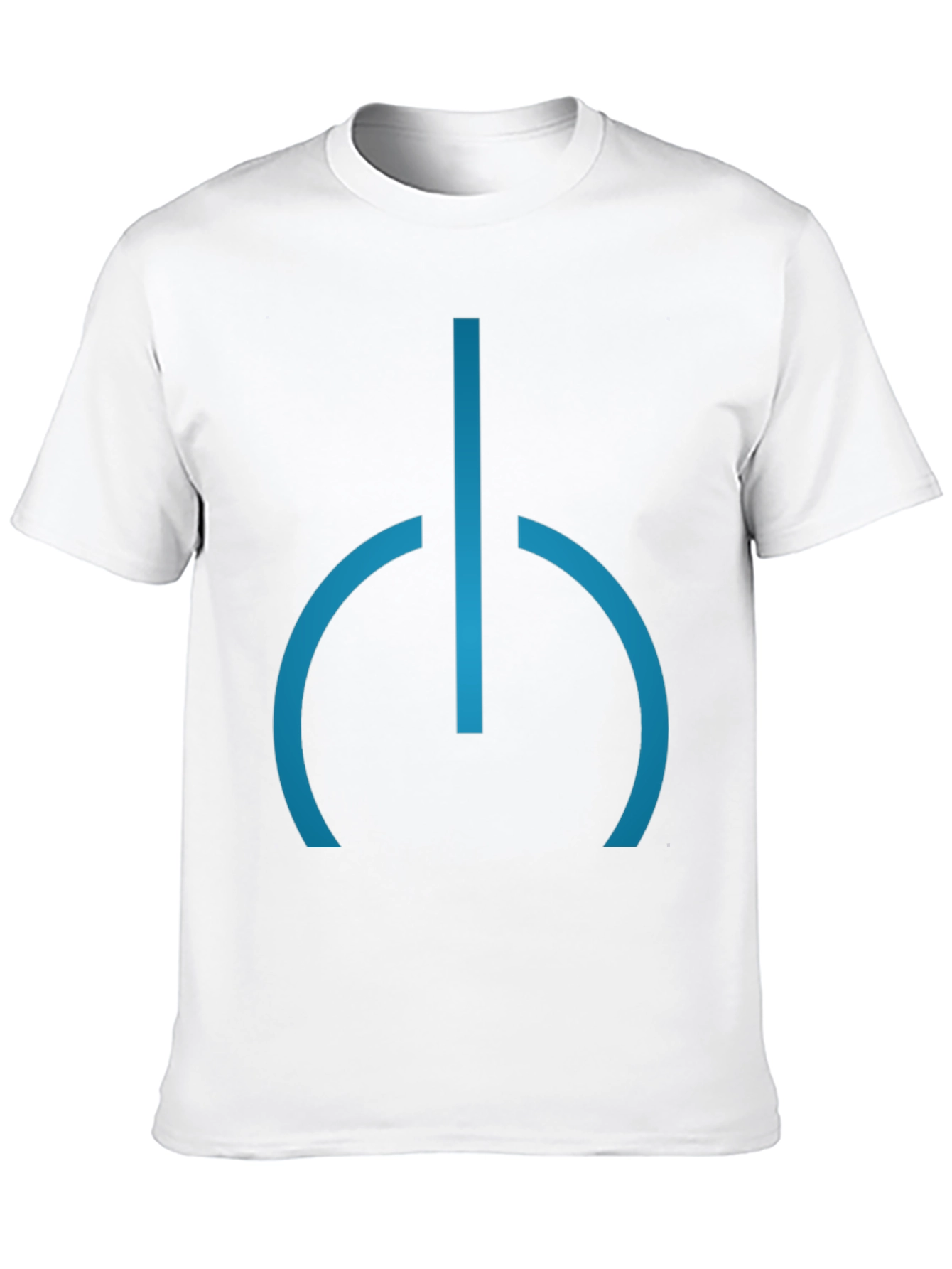 Black Modern Blue Symbol Black T-Shirt view 10