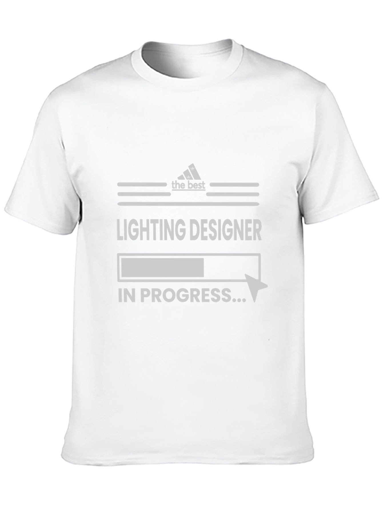 Black Lighting Designer In Progress Graphic Tee view 10