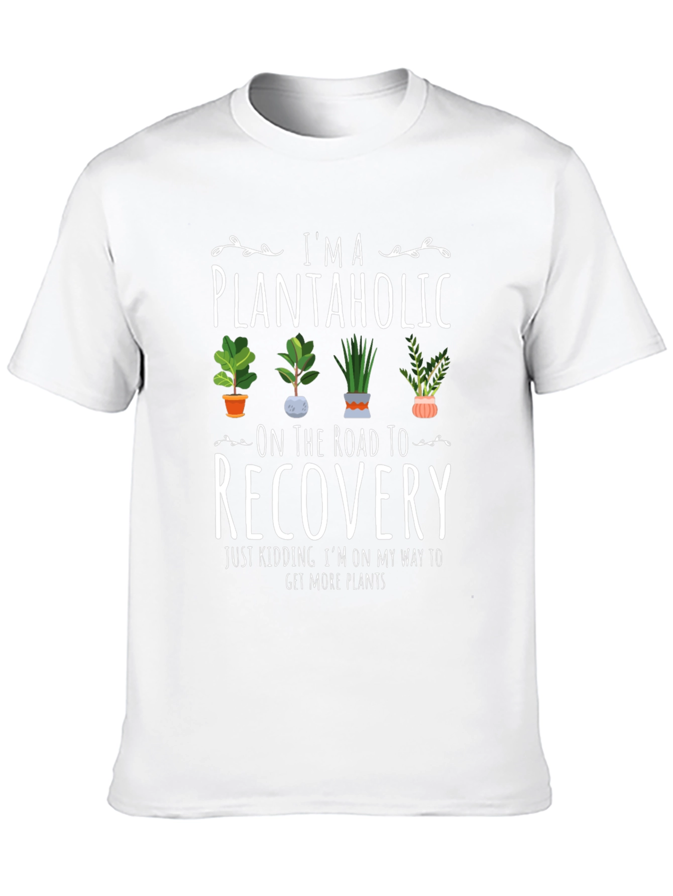 Black Plantaholic Graphic Tee - Funny Plant Lover Shirt view 10