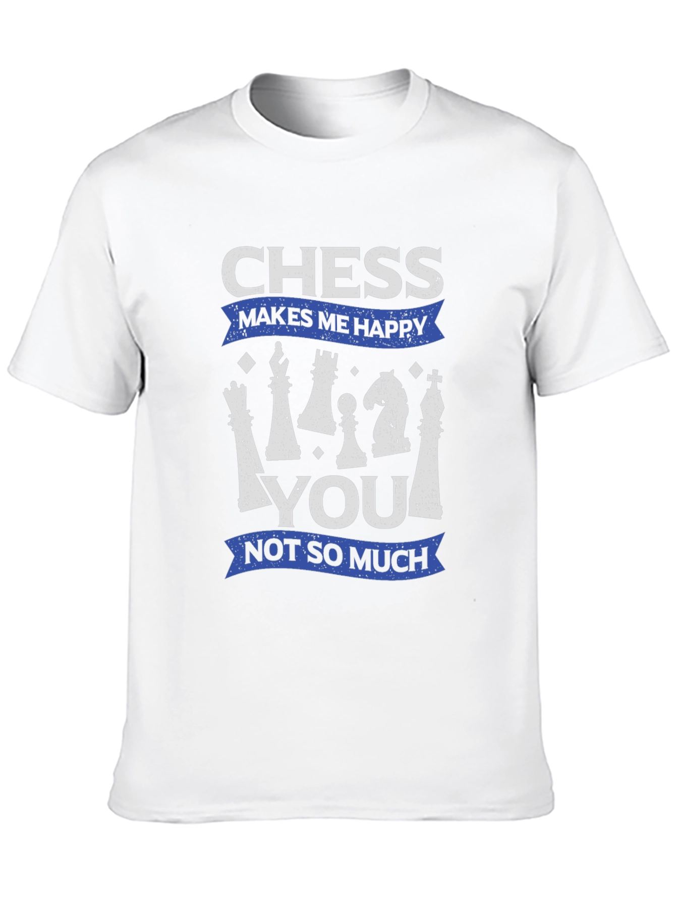 Black Chess Makes Me Happy T-Shirt  view 10