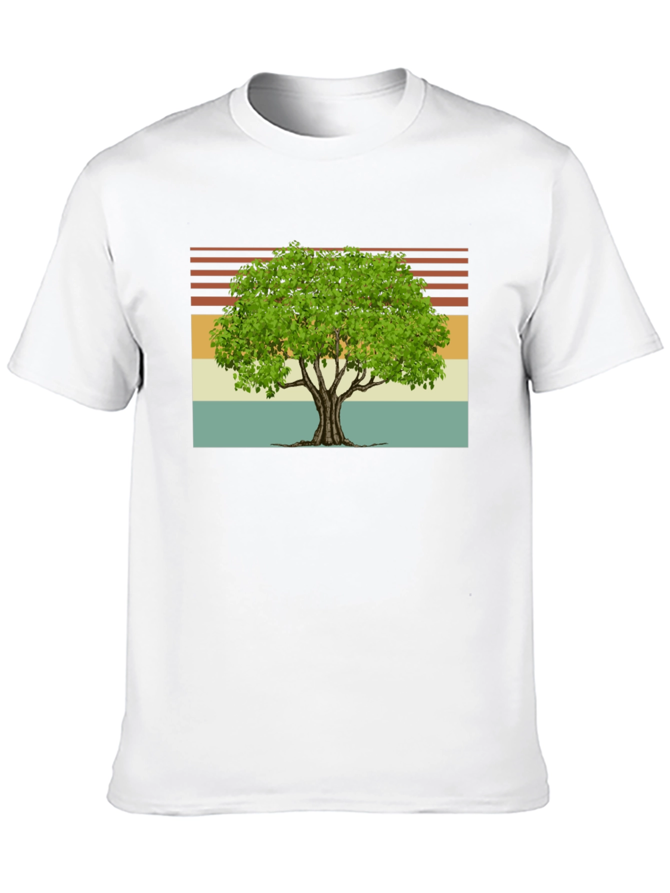 Black Vintage Tree Graphic T-Shirt view 10