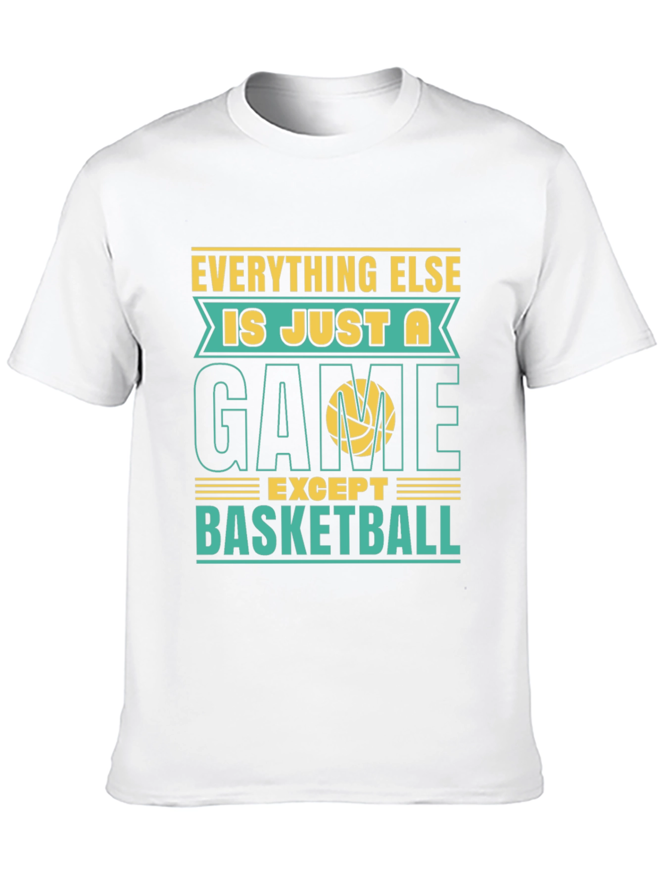 Black Basketball Game T-Shirt view 10