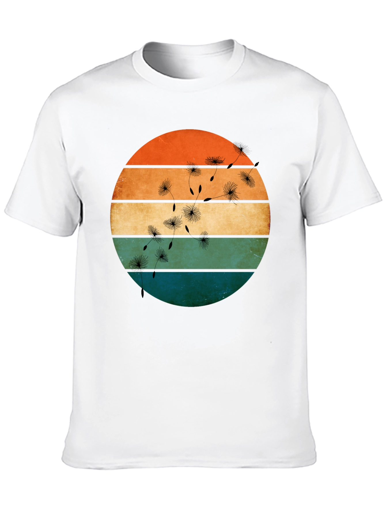 Retro Dandelion T-Shirt - Stylish Graphic Tee - 10