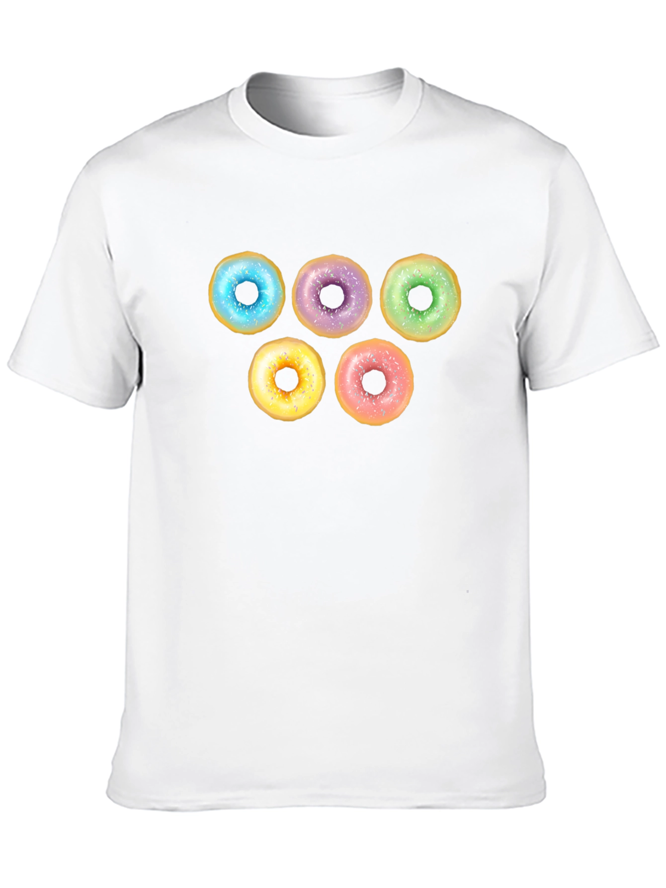 Black Doughnut T-Shirt - Sweet Treat Style view 10