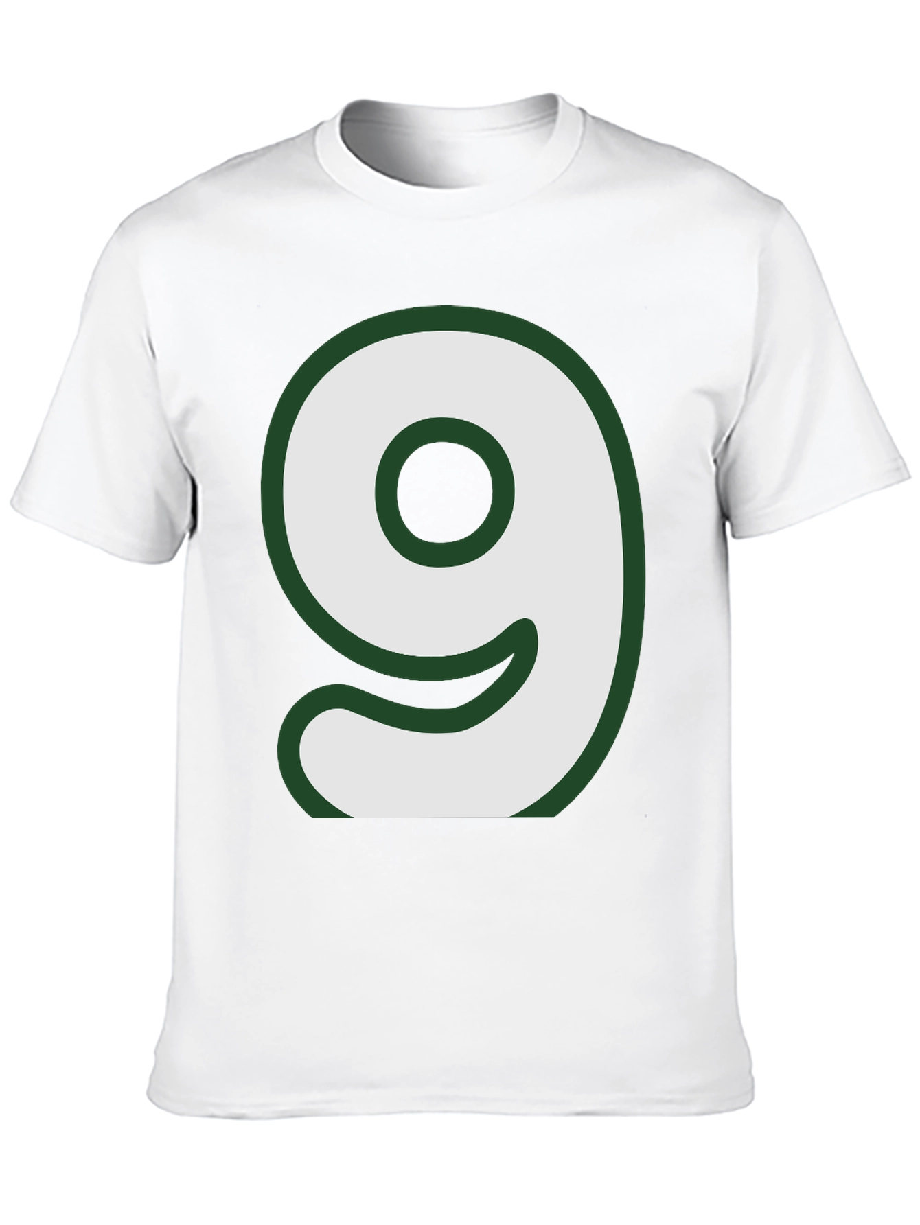 Black Number 9 Graphic T-Shirt - Casual Style view 10