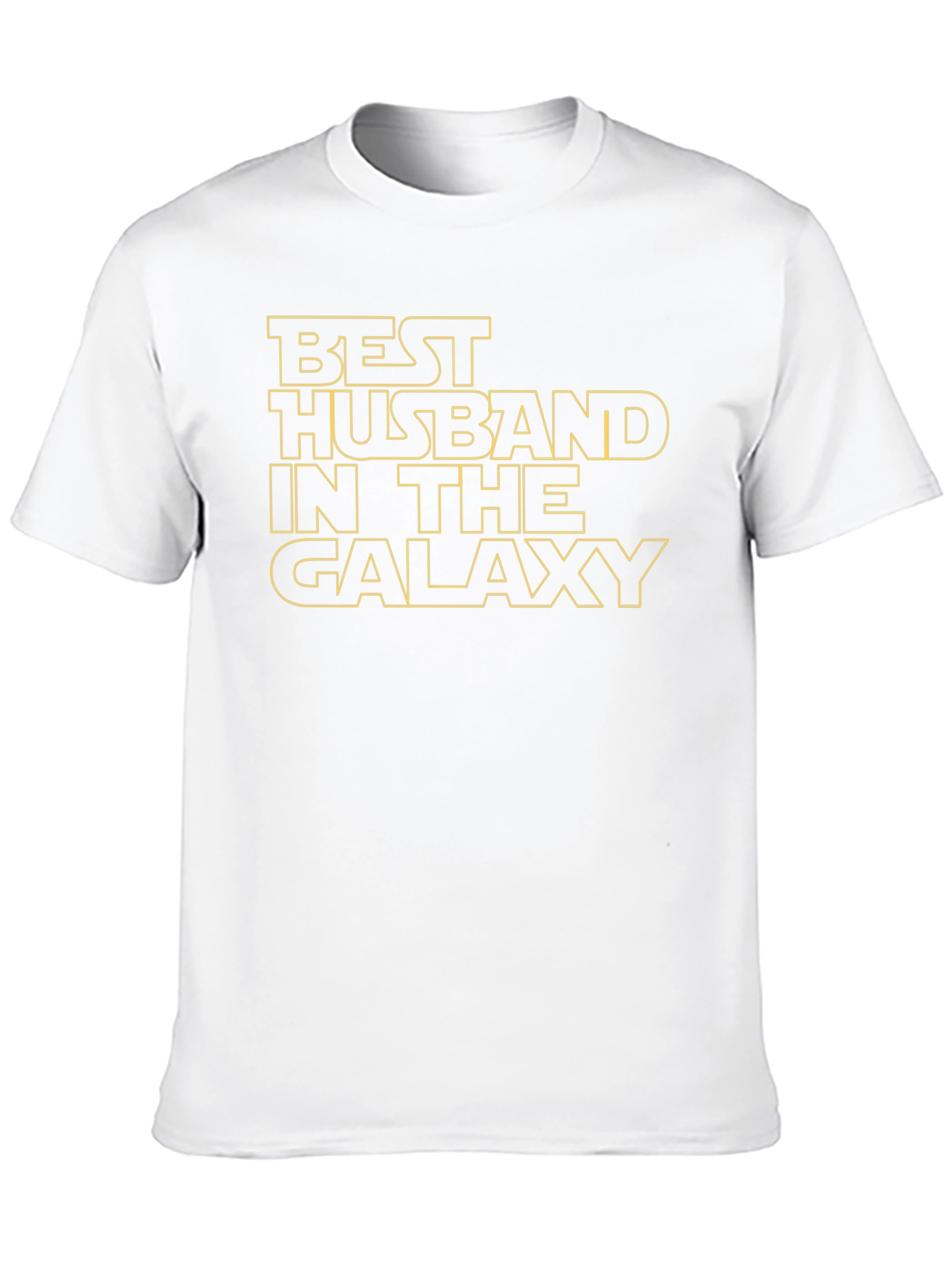 Black Best Husband in the Galaxy Black T-Shirt view 10