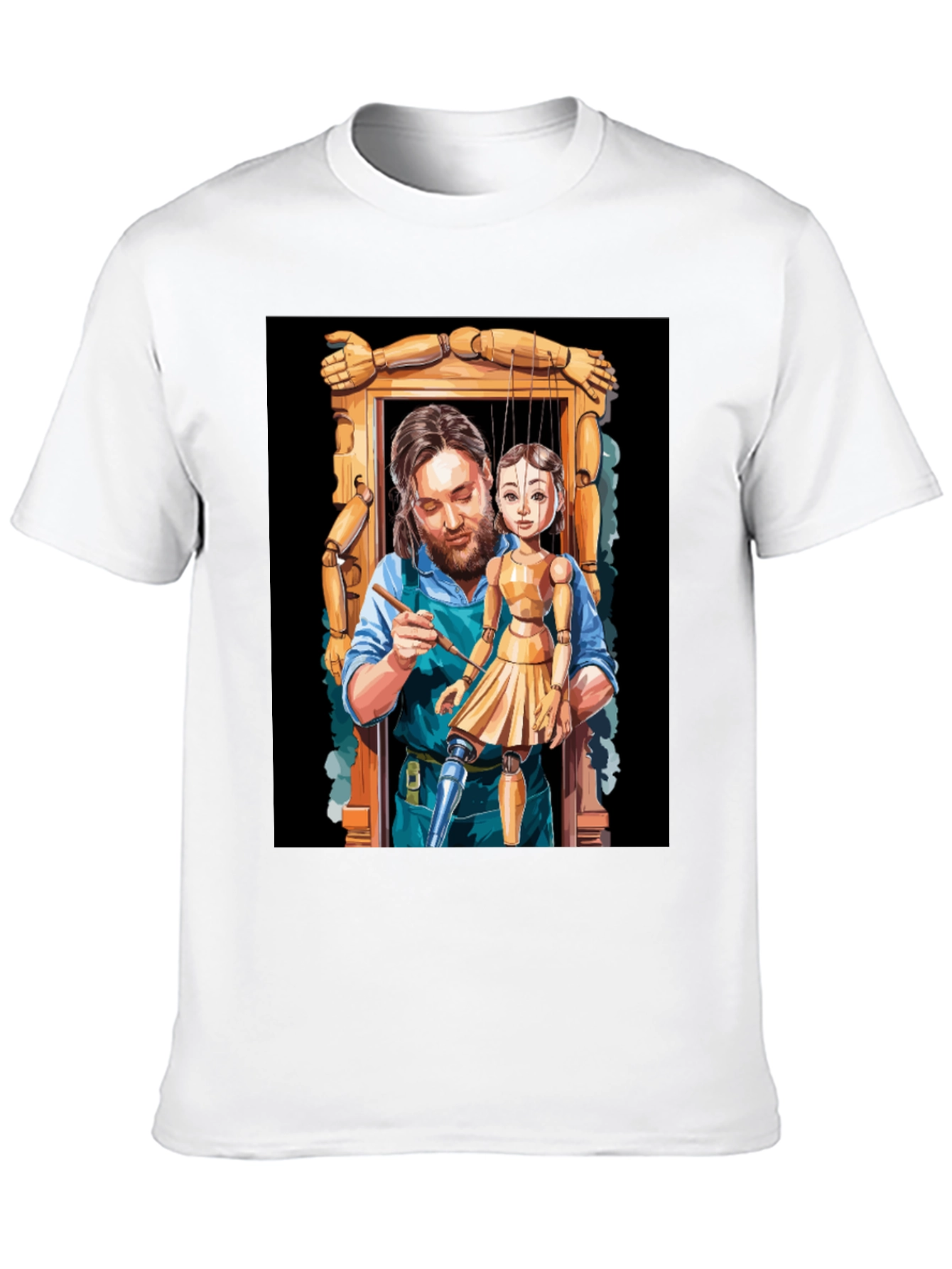 Black Marionette Master Graphic Tee view 10