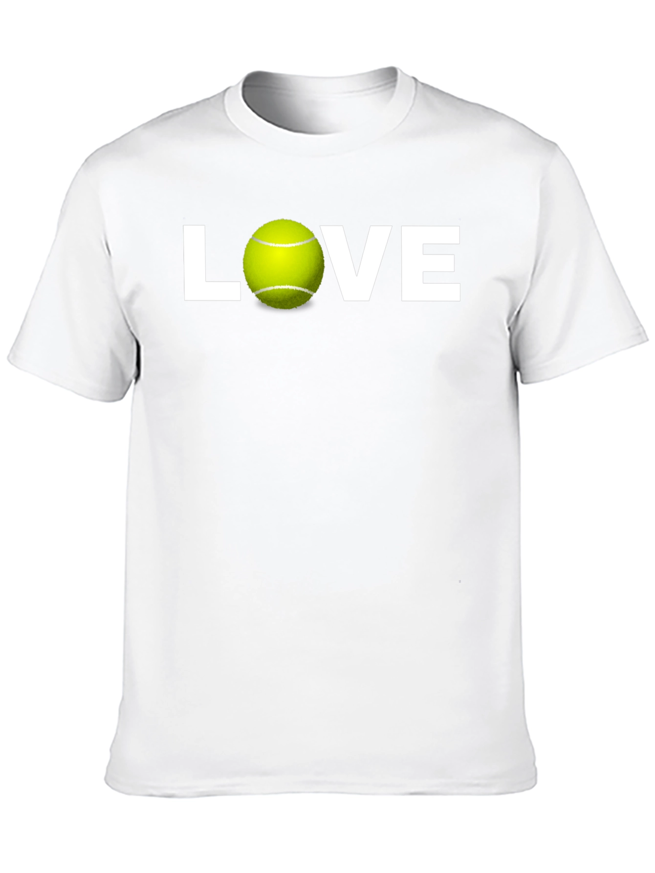 Black Tennis Lover Black T-Shirt view 10