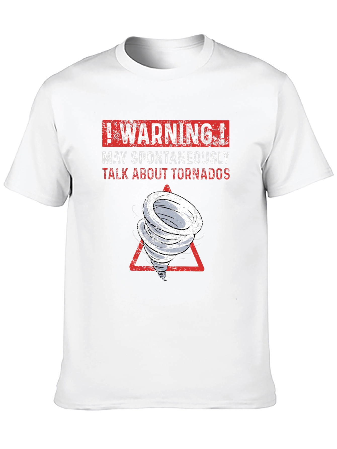 Black Tornado Humor Graphic T-Shirt view 10