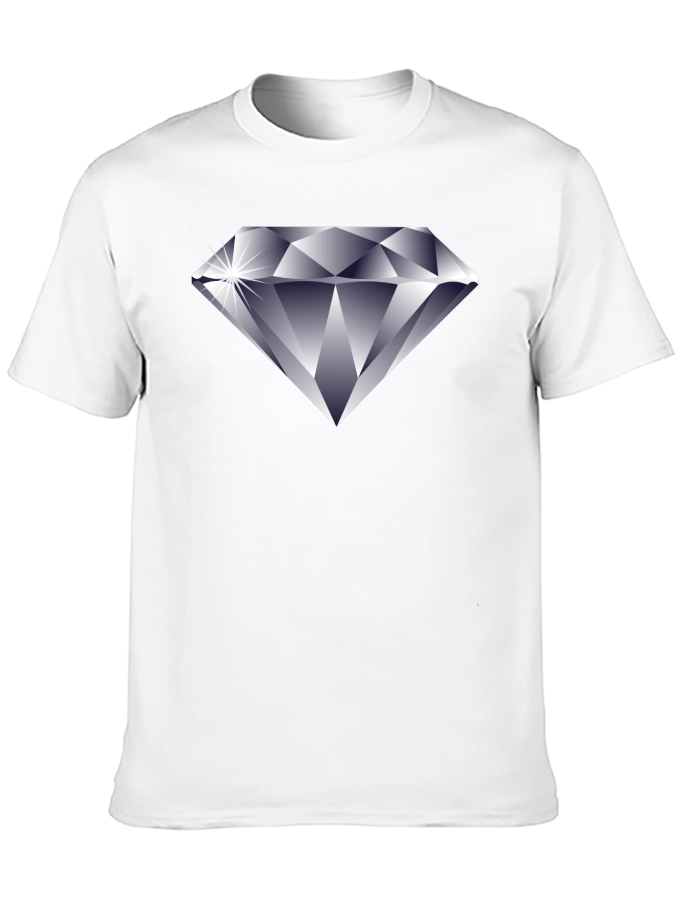 Black Diamond Graphic Black T-Shirt view 10