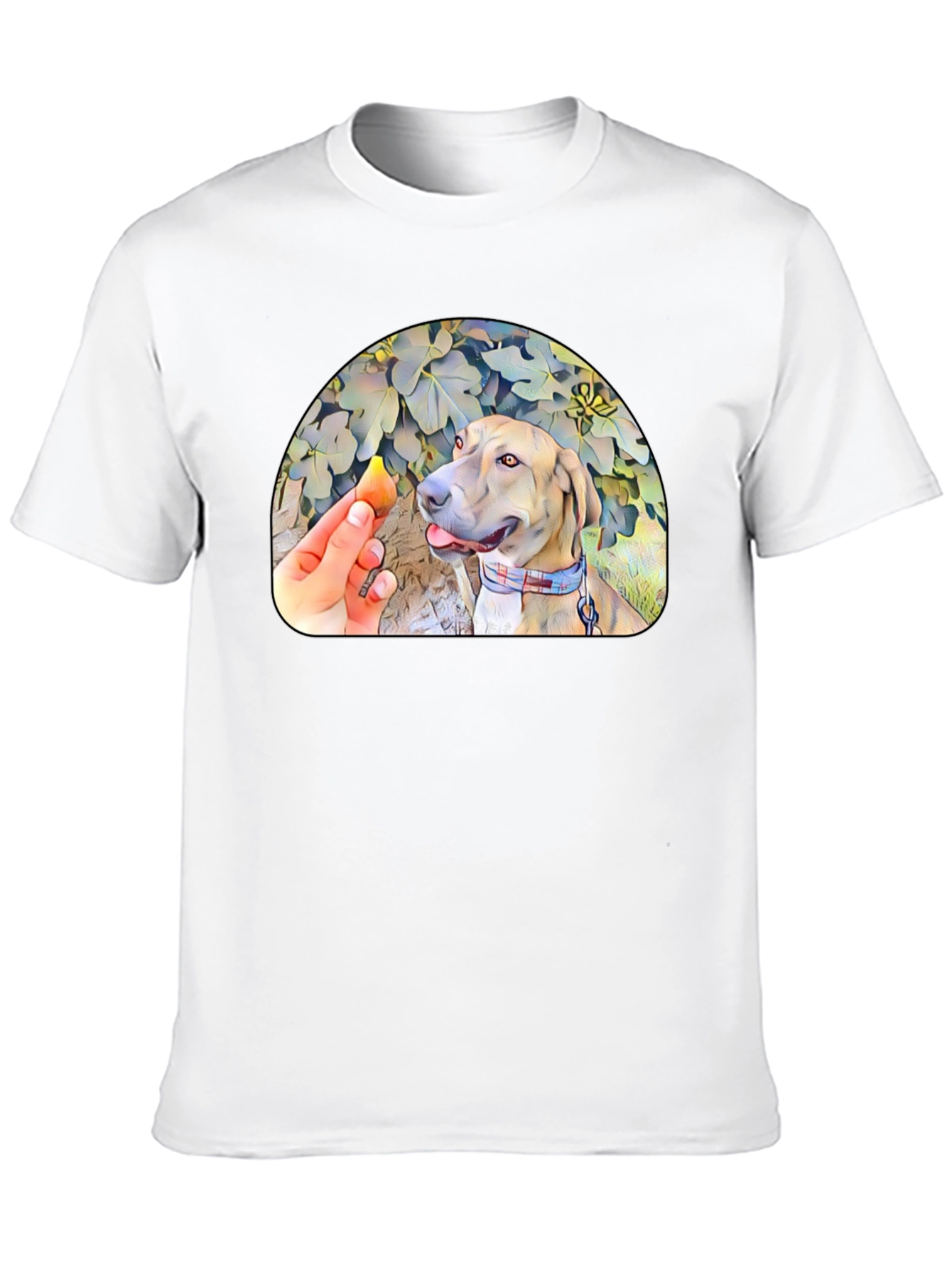 Black Dog Treat Black Graphic Tee view 10