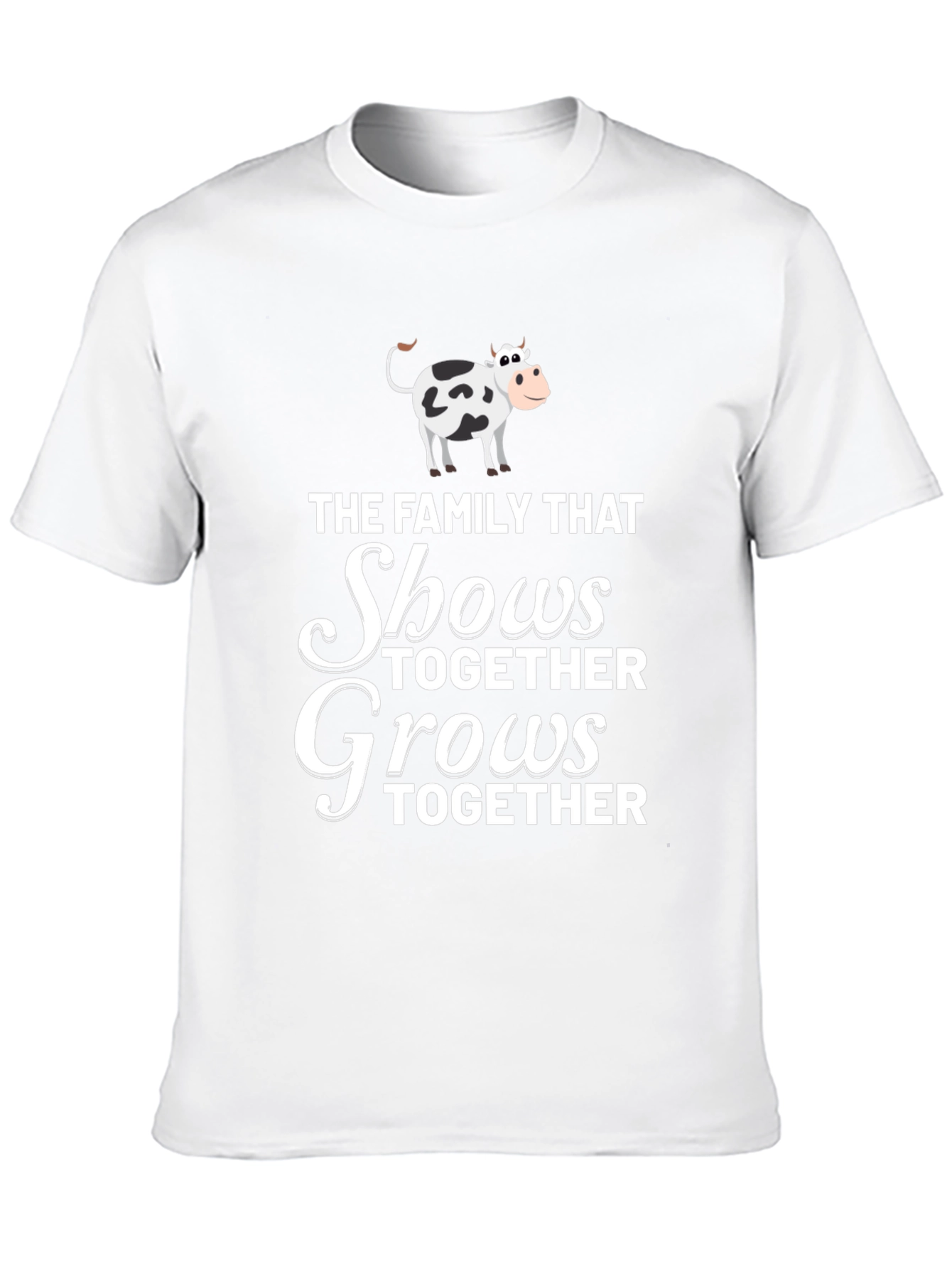 Black Family That Shows Together Grows Together T-Shirt view 10