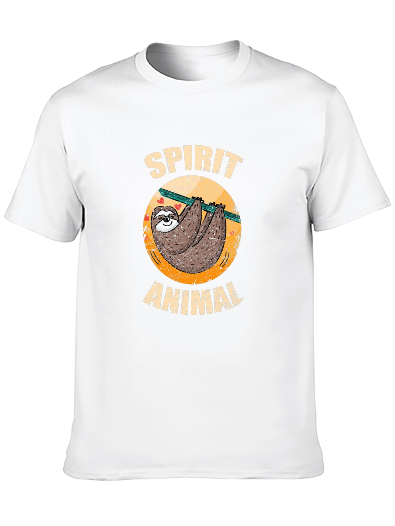 Black Spirit Animal Sloth Tee view 10