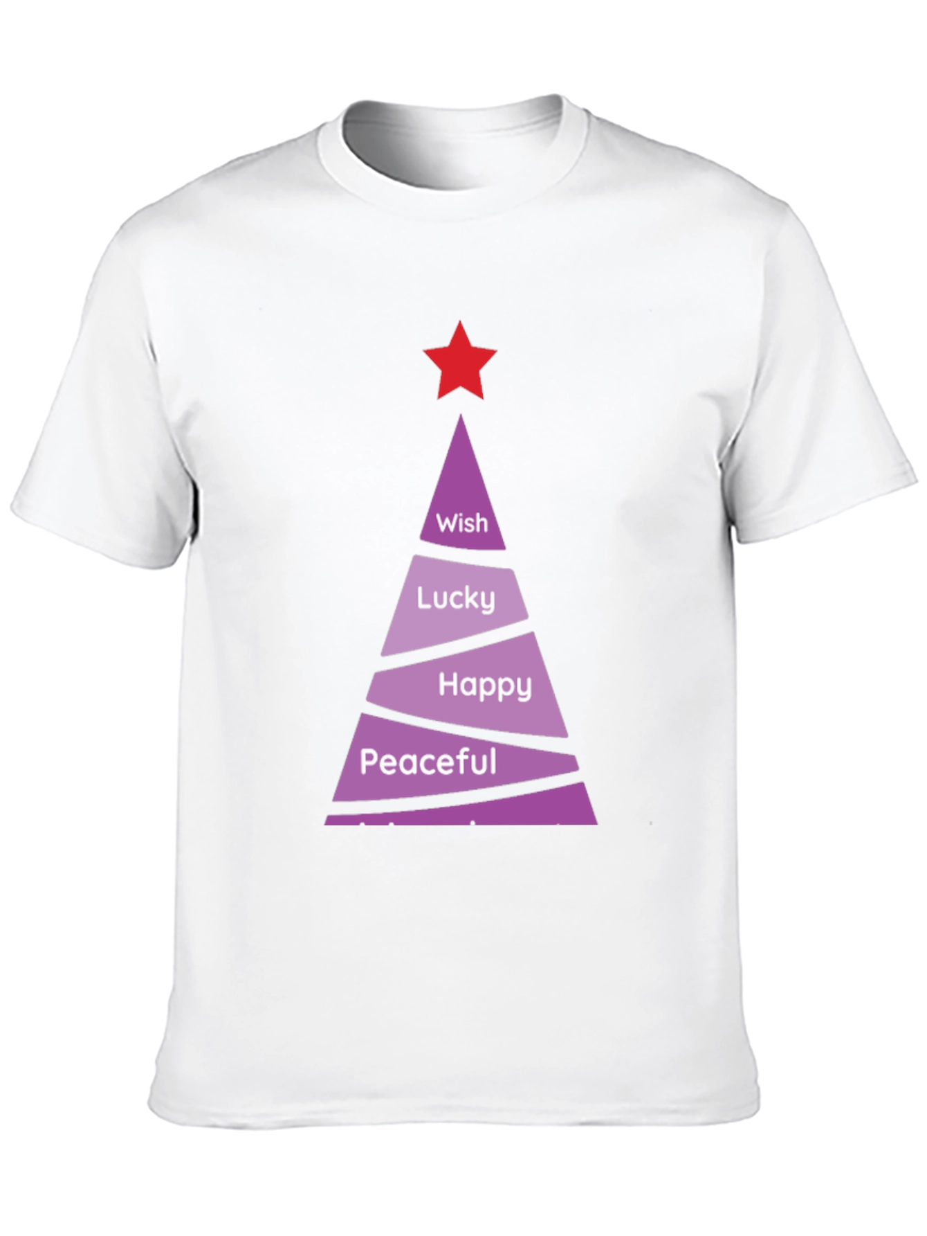 Black Festive Wishes Graphic Tee view 10