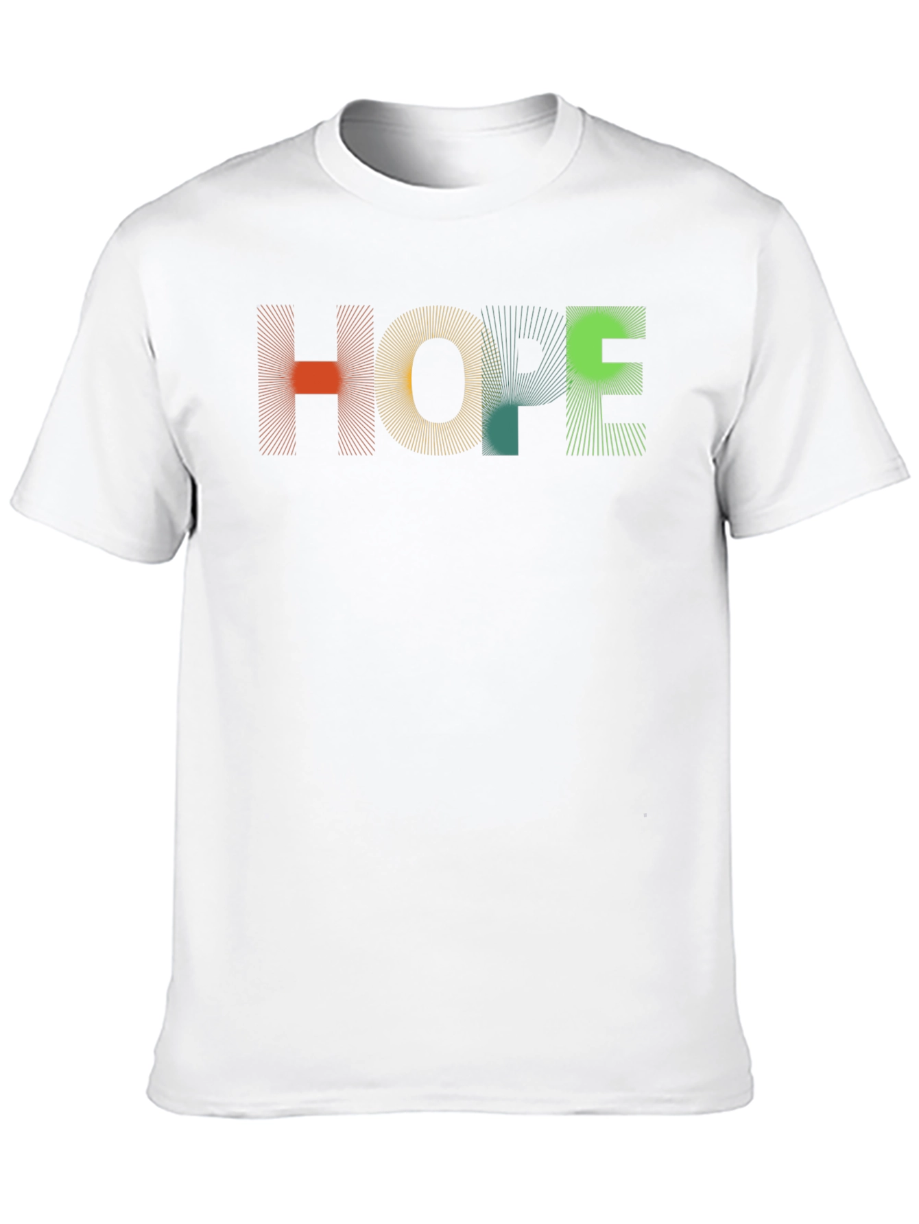 Black HOPE Graphic Tee - Modern Abstract Design, Unisex Fit view 10