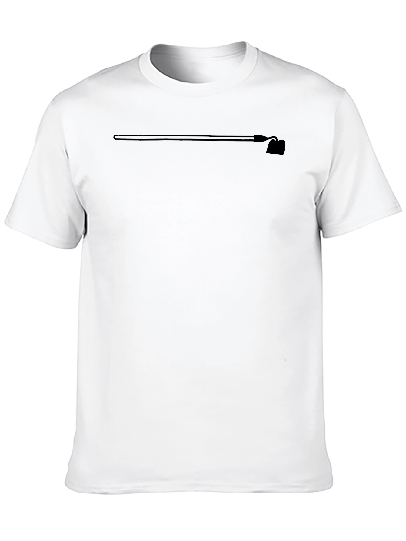 Black Modern Black Hoe Graphic Tee - Unique Design, Casual Comfort view 10