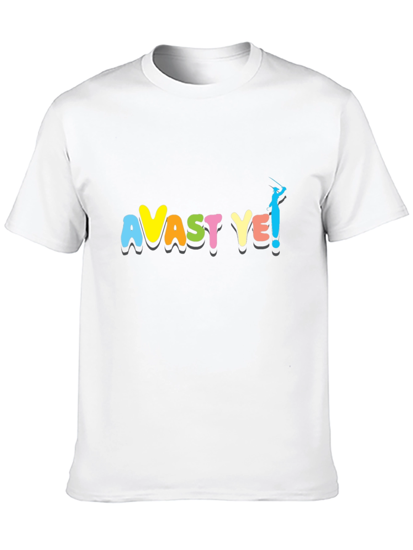 Black Avast Ye! Black T-Shirt view 10