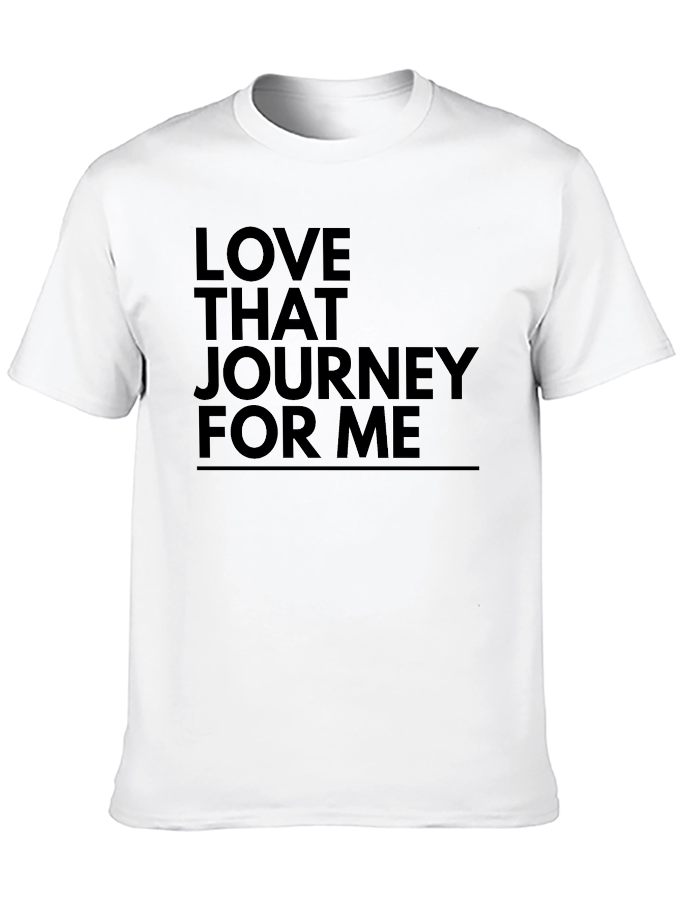 Black Love That Journey For Me Graphic Tee - Black view 10