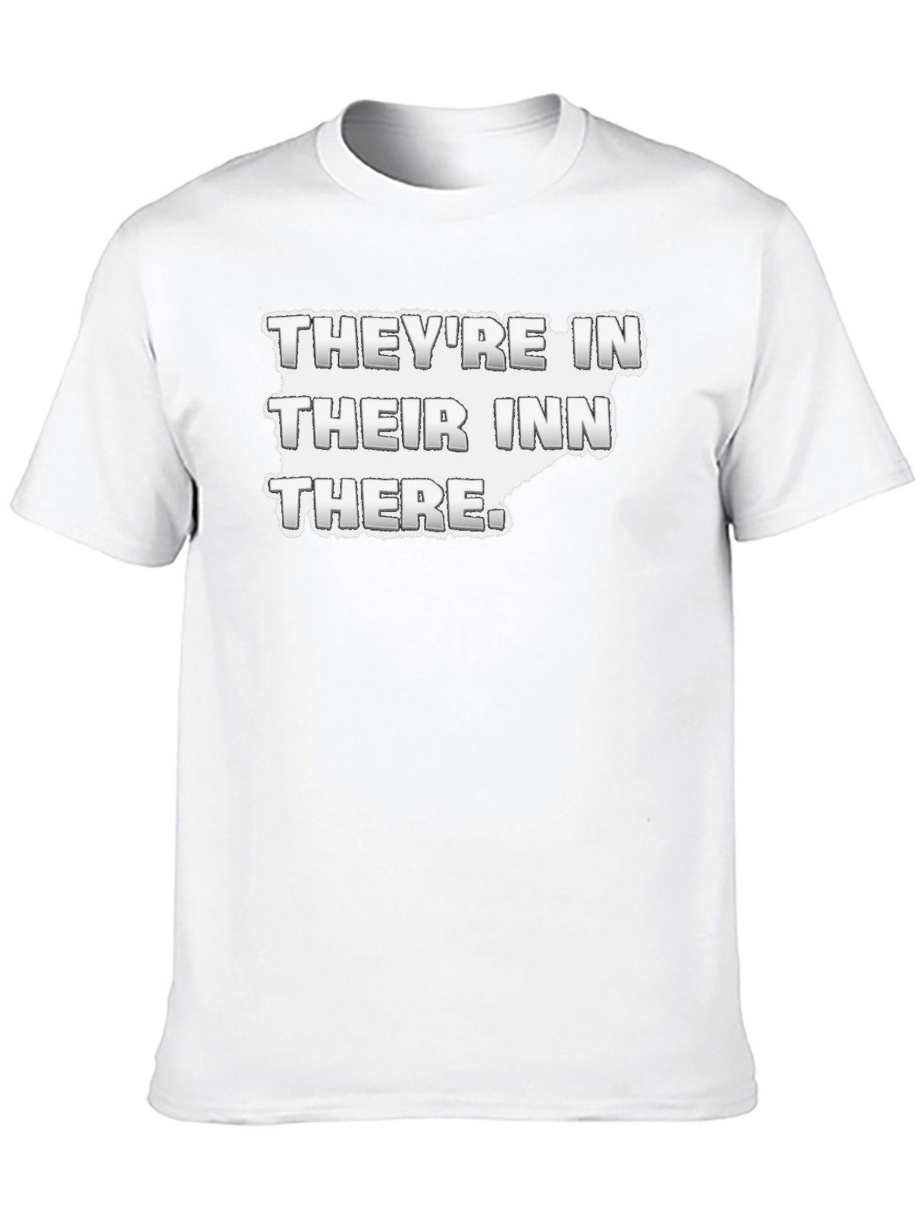 Black They're In Their Inn There T-Shirt view 10