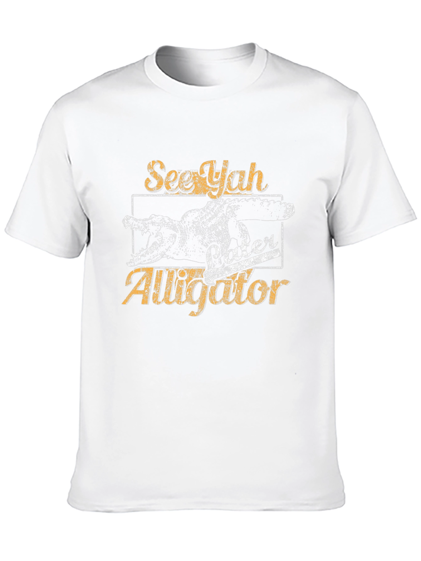 Black See Yah Later Alligator Graphic Tee view 10