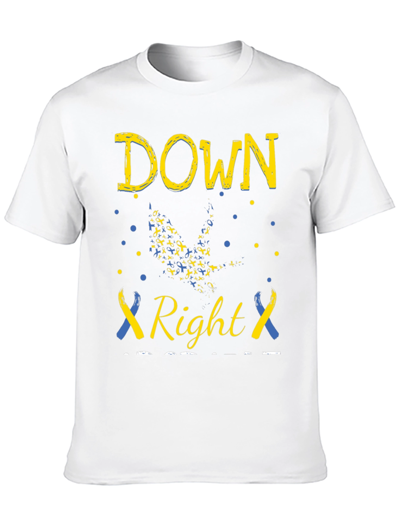 Black Down Right Perfect T-Shirt view 10