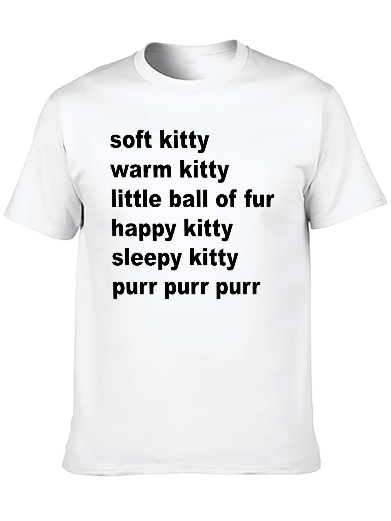 Black Soft Kitty T-Shirt view 10