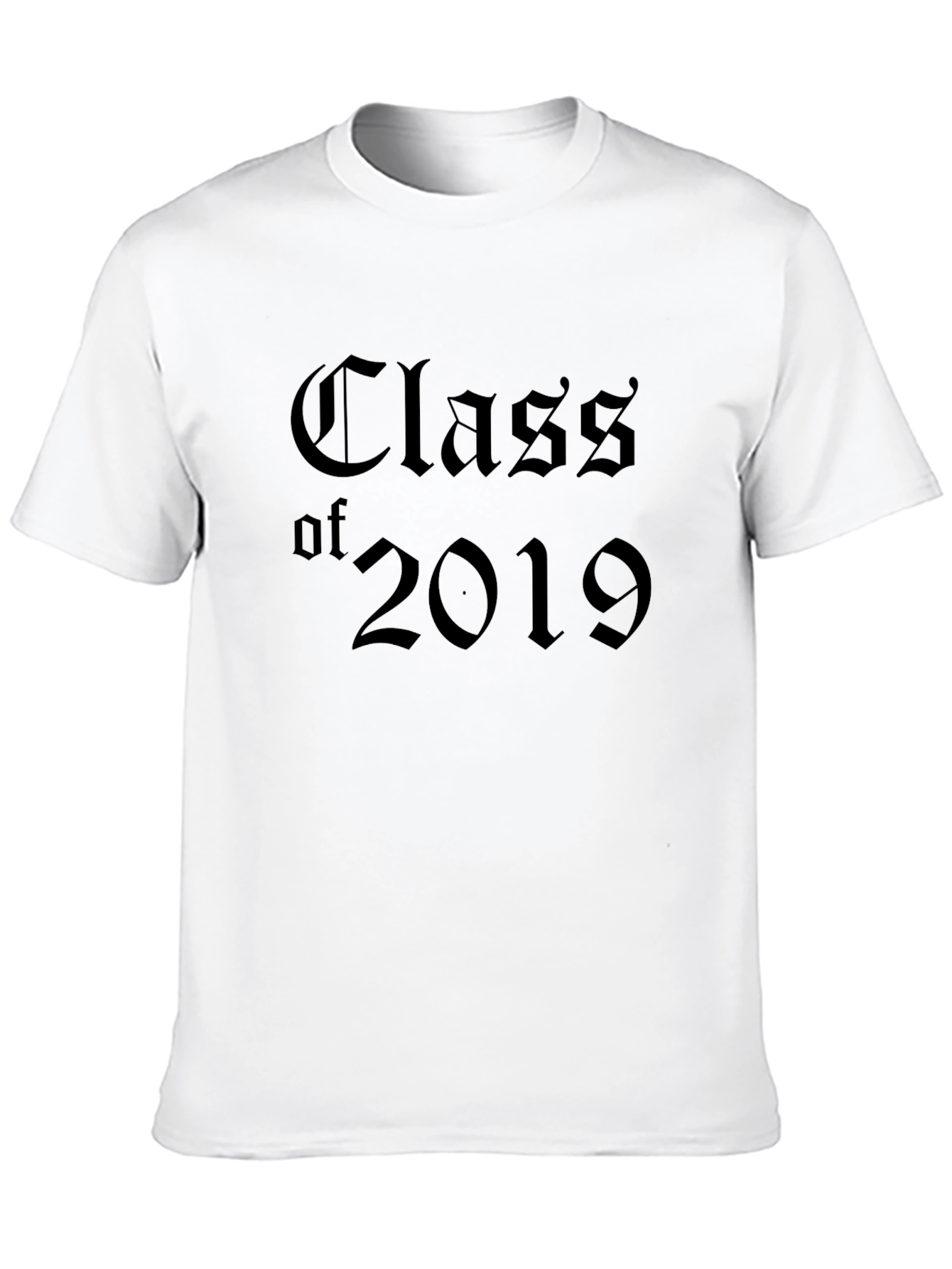 Black Class of 2019 Black T-Shirt view 10
