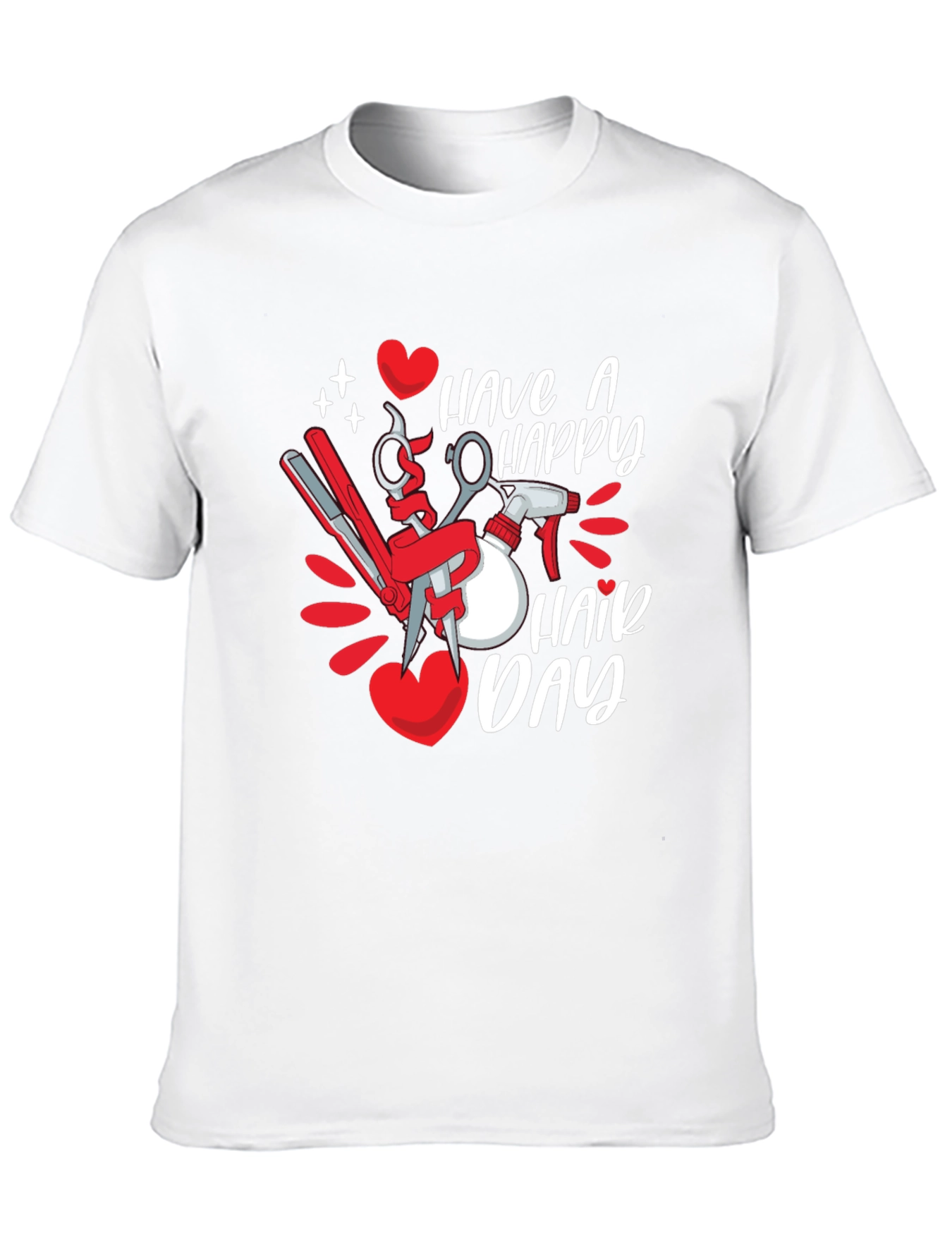 Happy Hair Day T-Shirt - Barber Tee - 10