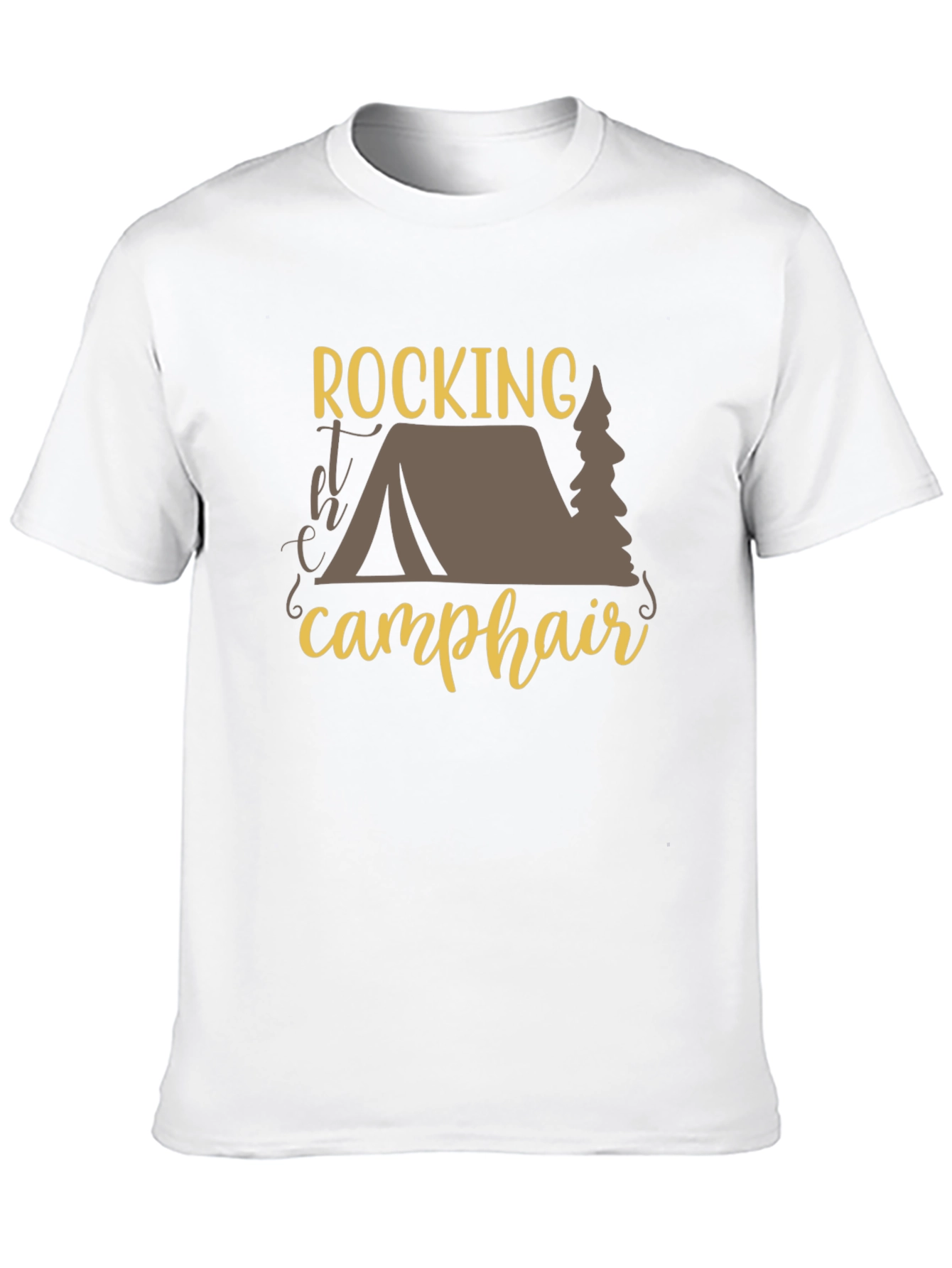 Black Rocking the Camp Hair T-Shirt view 10