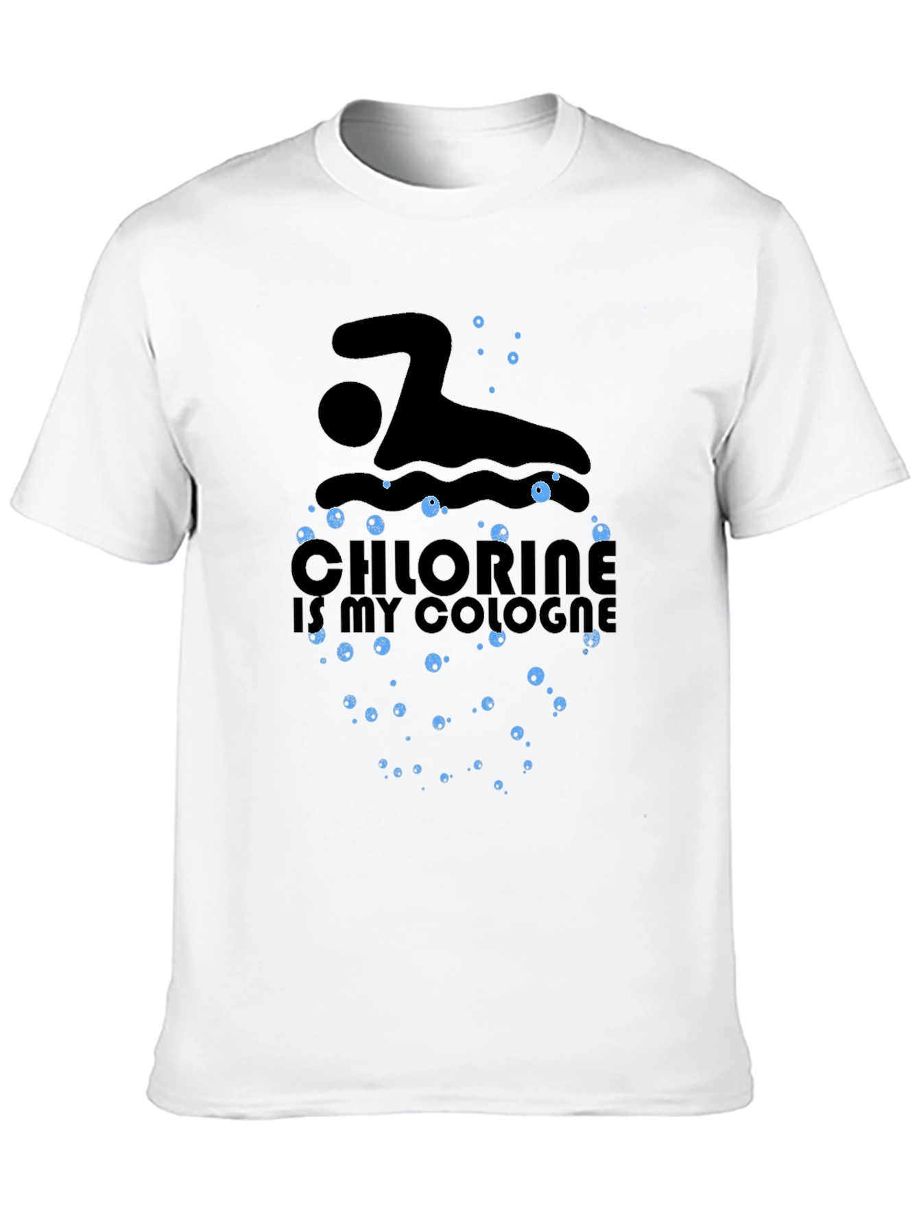 Chlorine is My Cologne Swimmer T-Shirt - 10