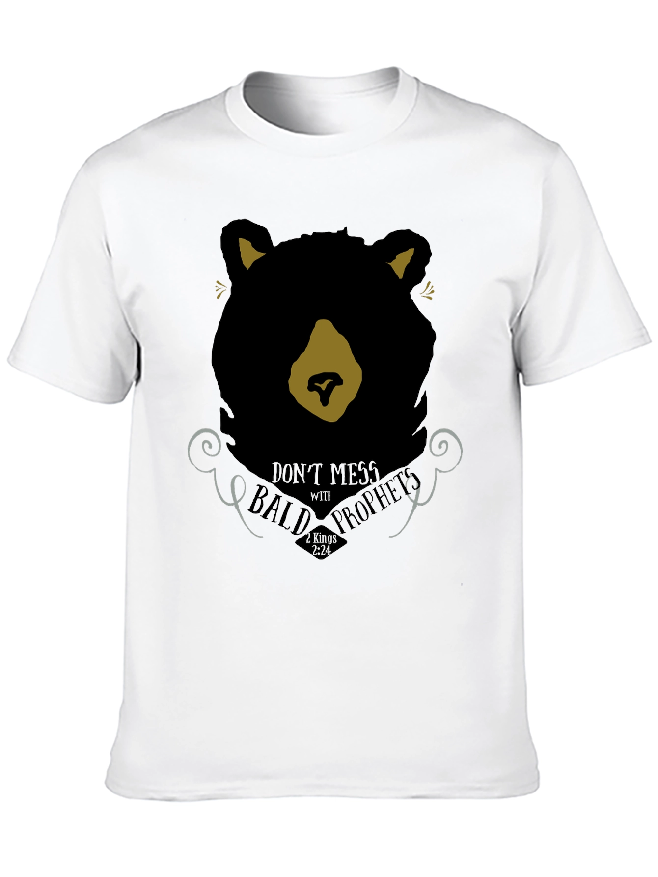 Black Don't Mess With Bald Prophets T-Shirt view 10