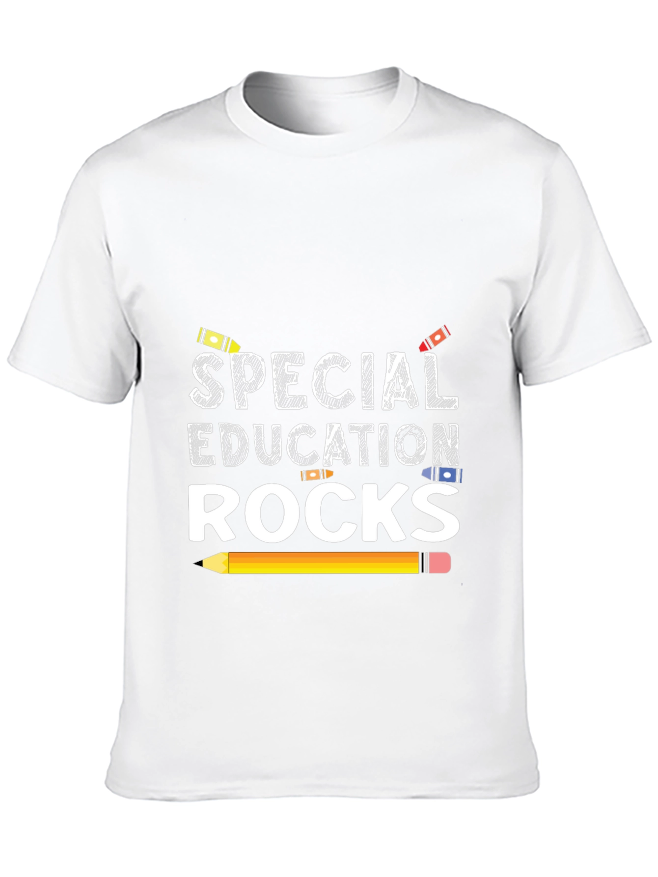Black Special Education Rocks Graphic Tee view 10