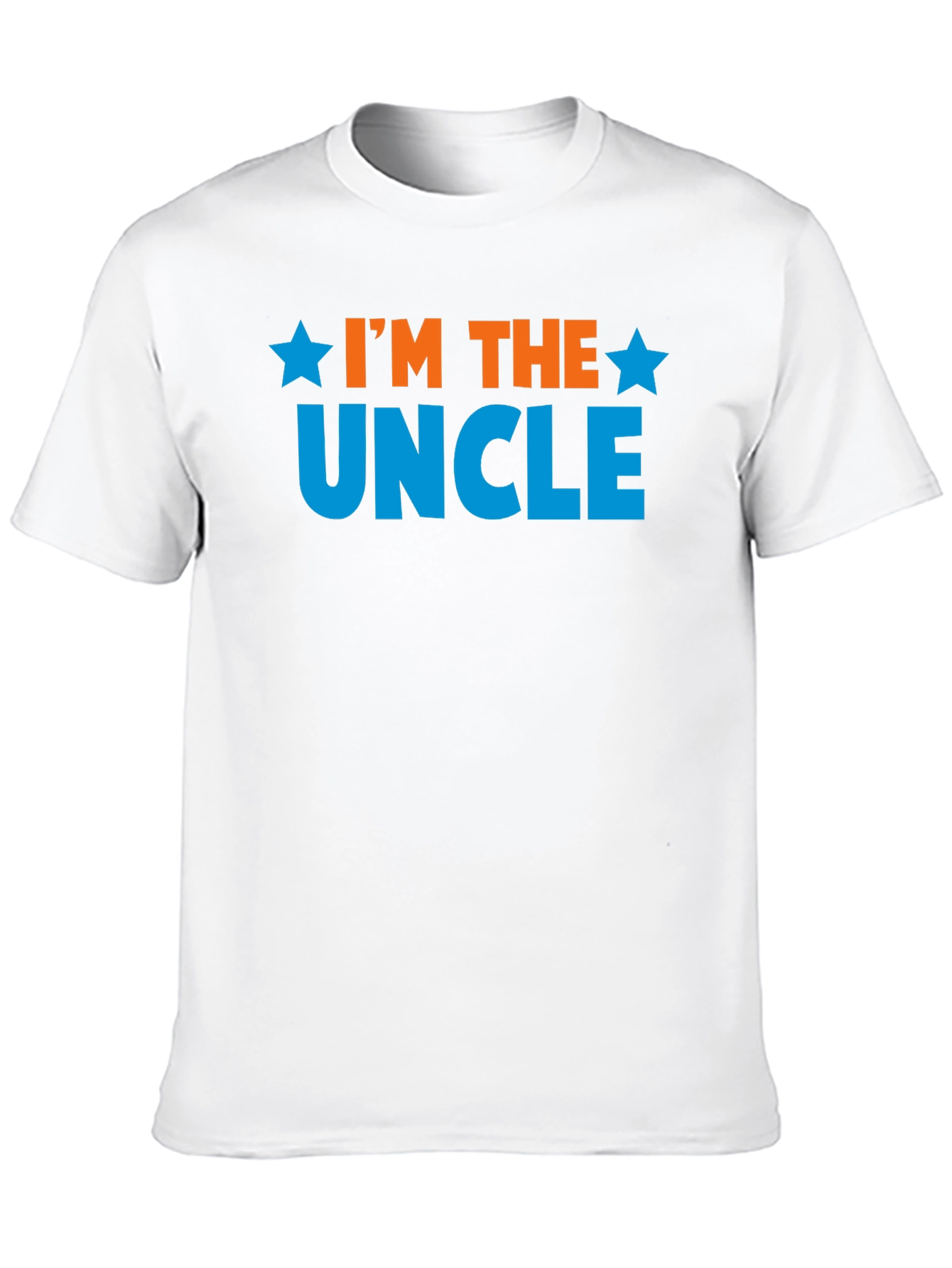 Black I'm the Uncle T-Shirt view 10
