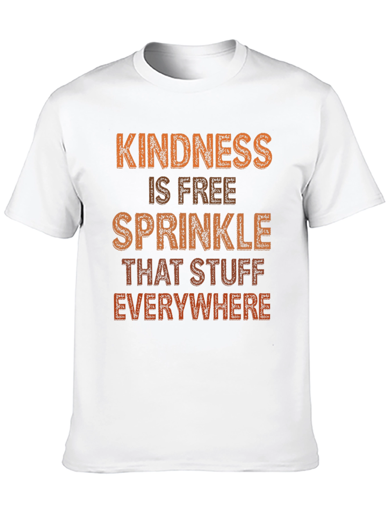 Black Kindness T-Shirt - Sprinkle That Stuff Everywhere view 10