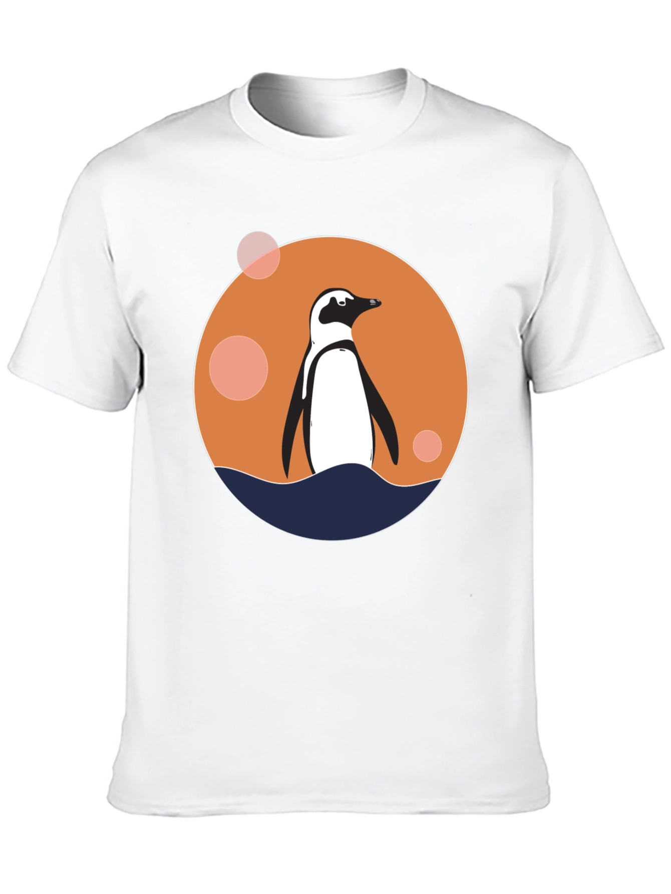 Black Penguin Graphic Black T-Shirt view 10