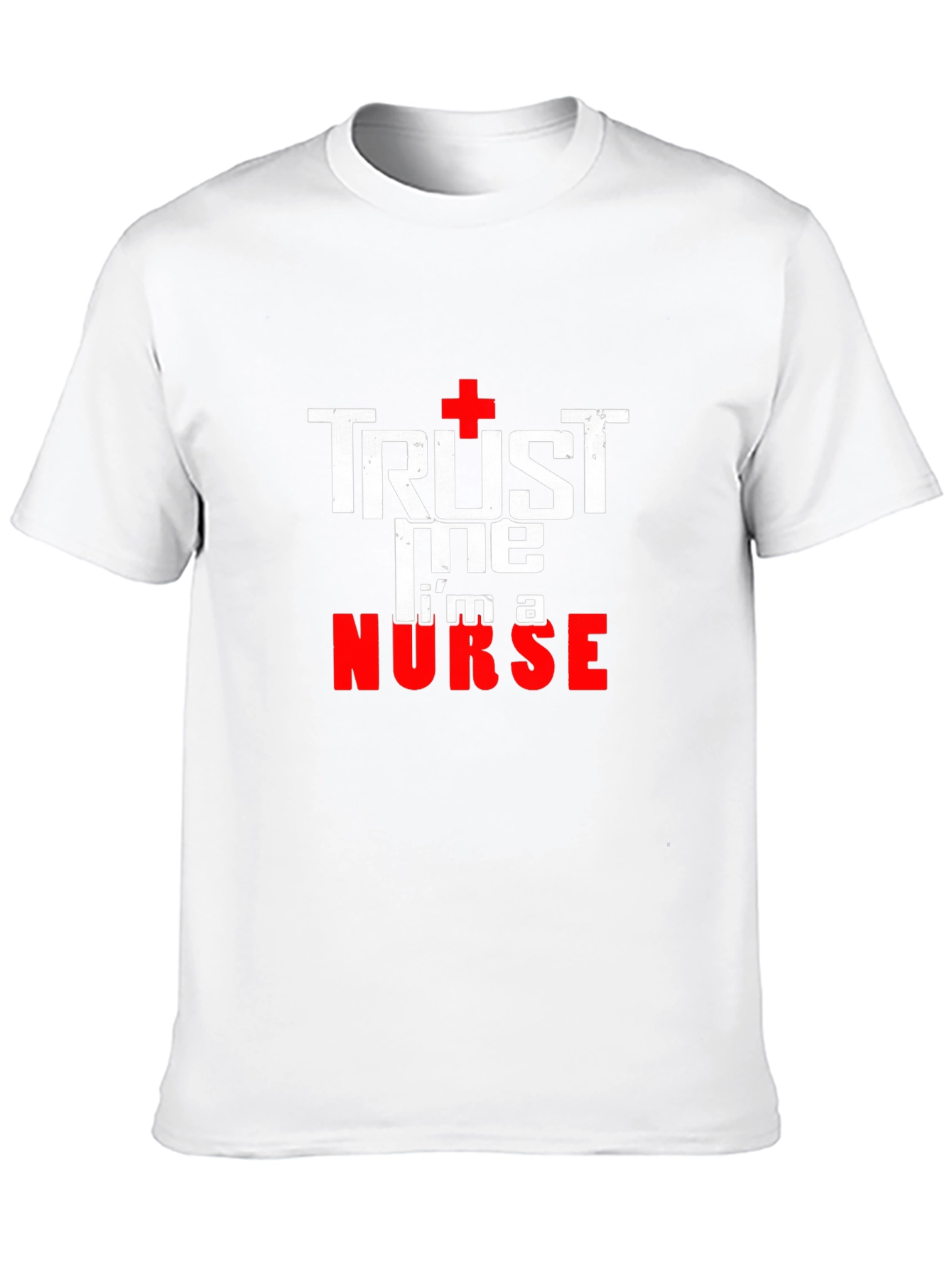 Black Trust Me I'm A Nurse T-Shirt view 10