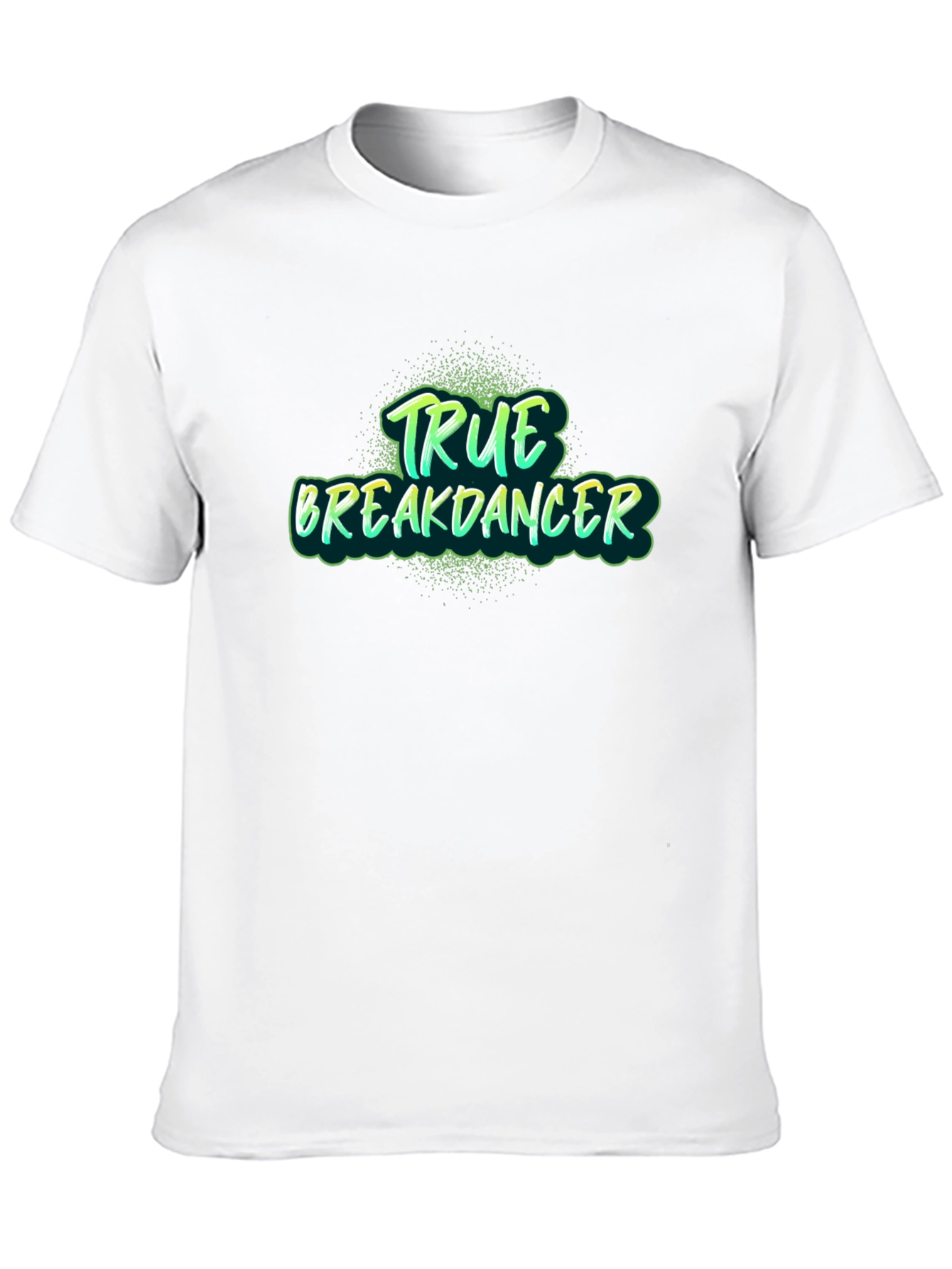 Black True Breakdancer Graphic Tee - Black Cotton Blend view 10