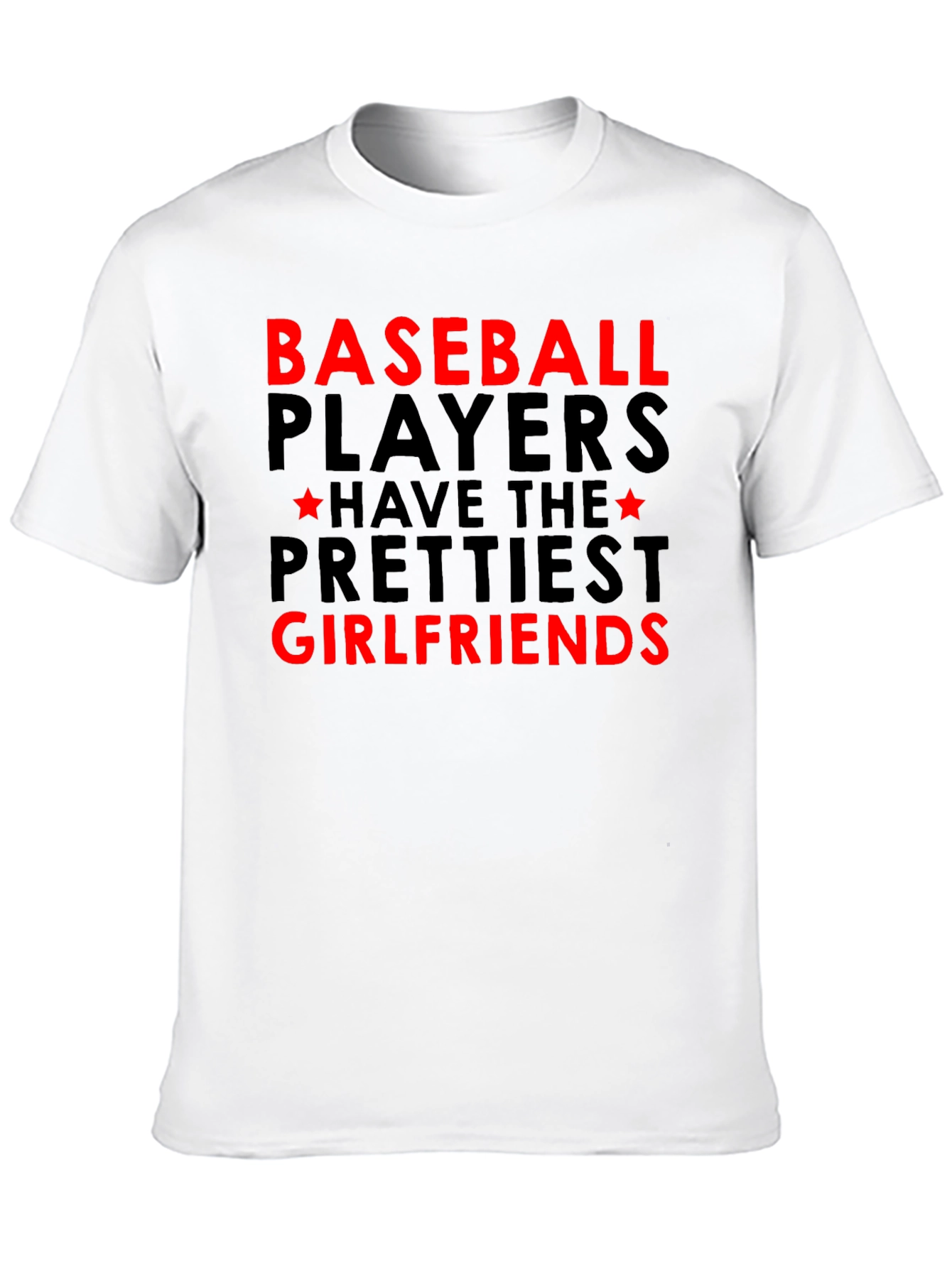 Black Baseball Players Prettiest Girlfriends Graphic Tee view 10