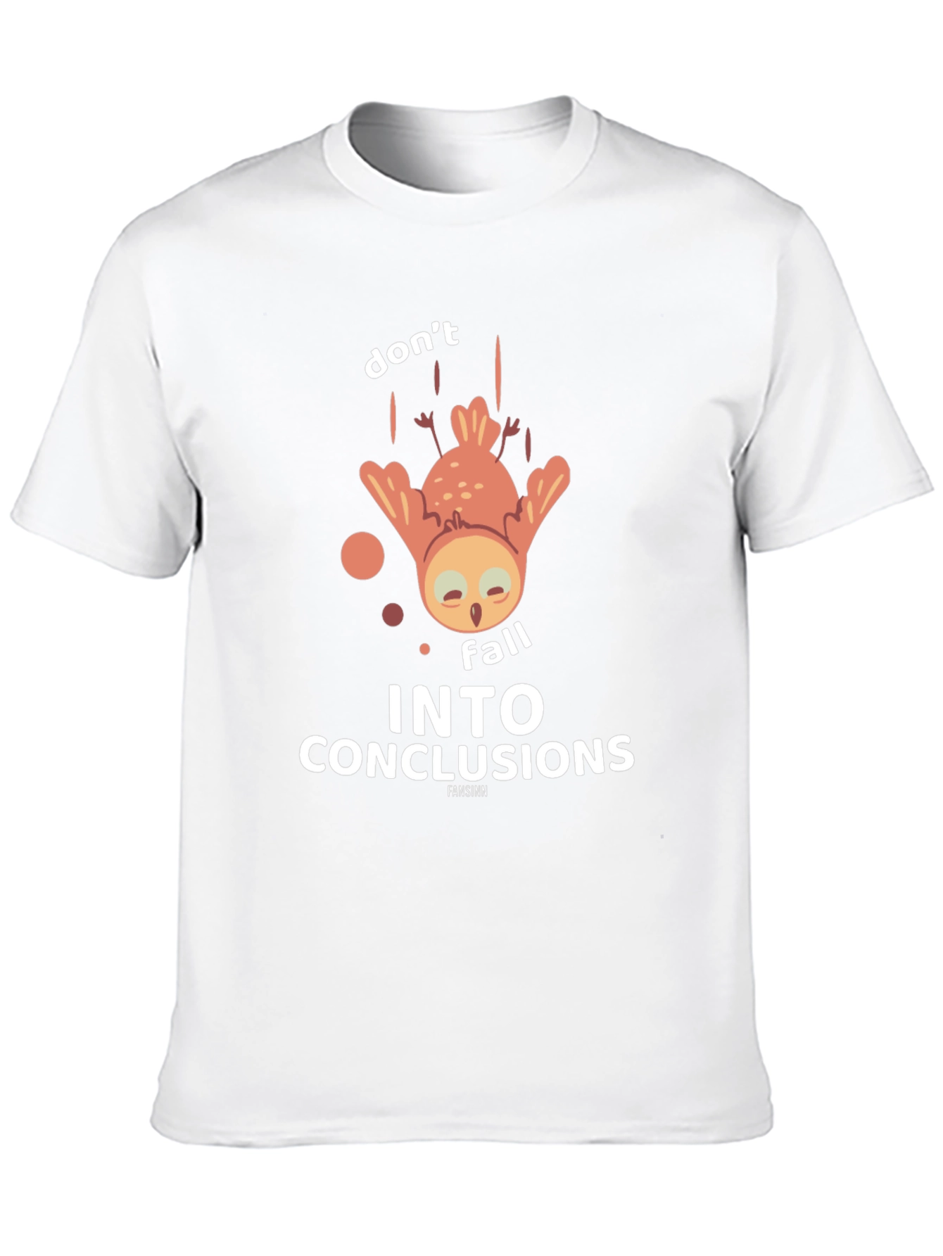 Black Don't Fall Into Conclusions T-Shirt view 10