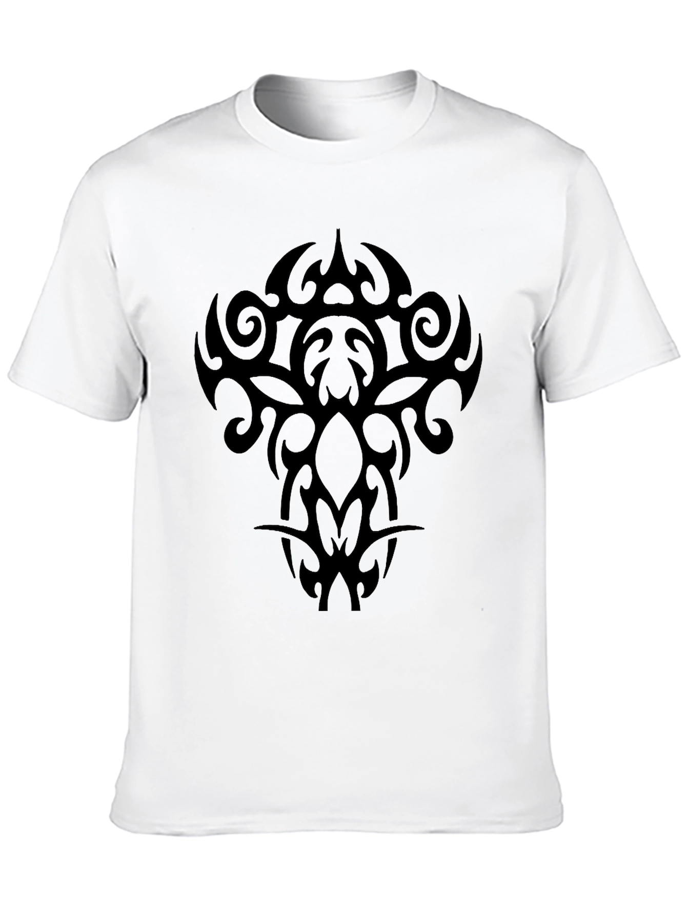 Black Black Tribal Graphic Tee - Men's Casual view 10