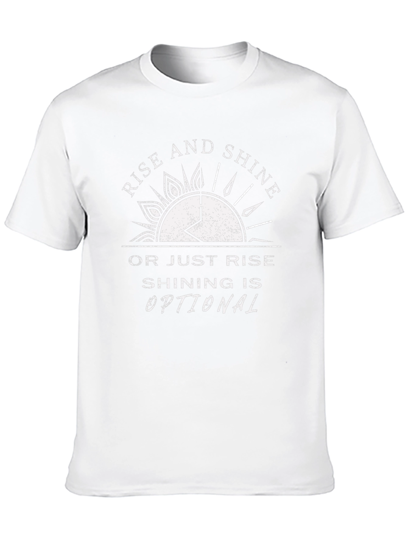 Black Rise and Shine Graphic Tee - Optional Shining view 10
