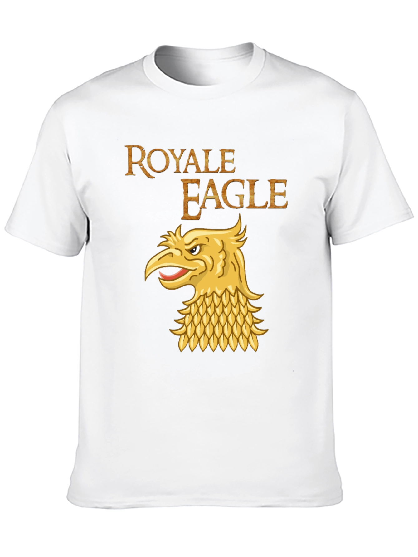 Black Royale Eagle Graphic T-Shirt - Black view 10