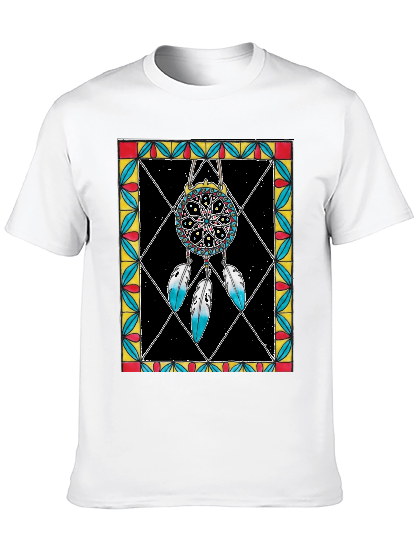 Black Dreamcatcher Graphic Tee view 10