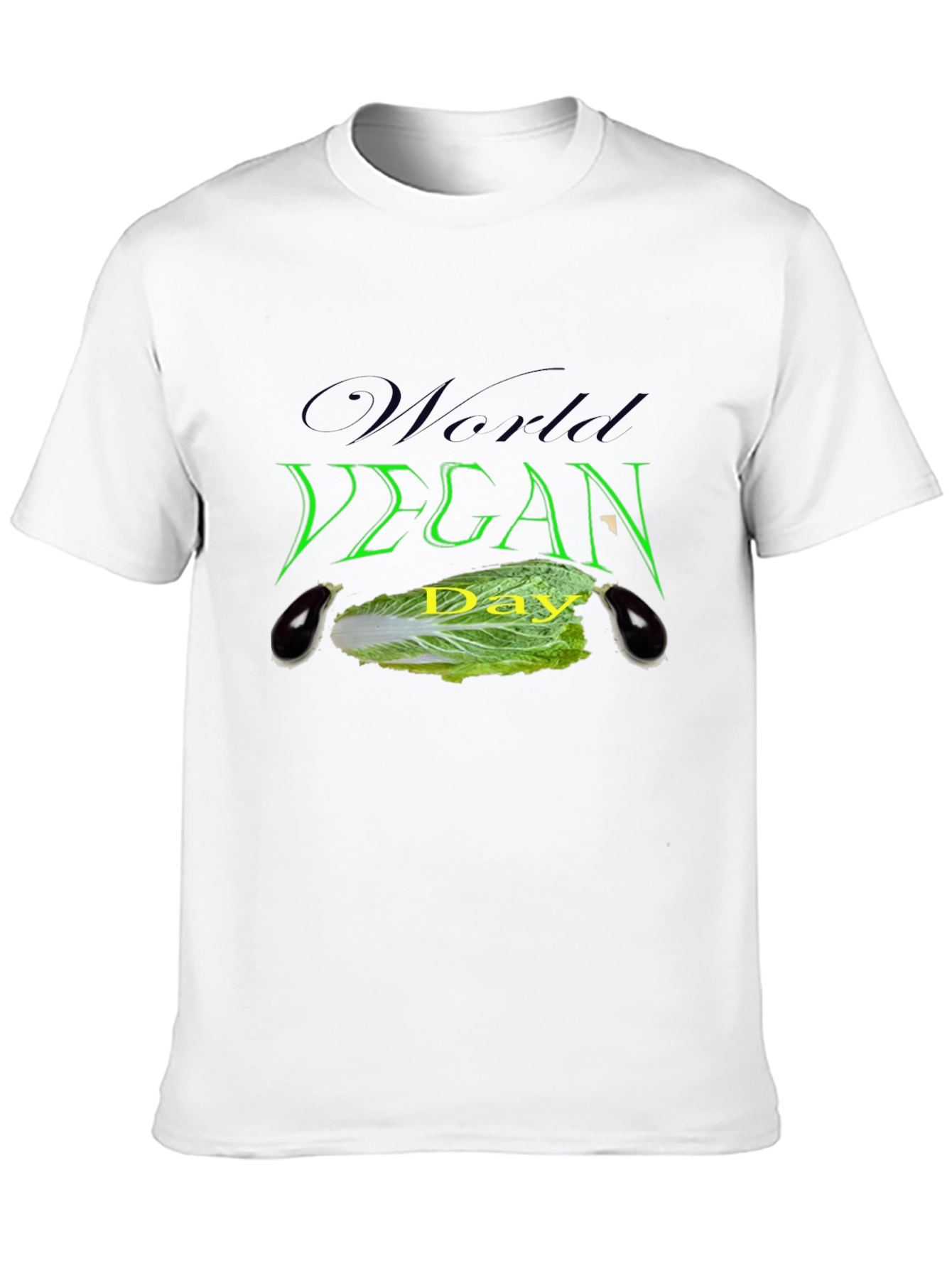 Vegan Day Graphic T-Shirt - 10