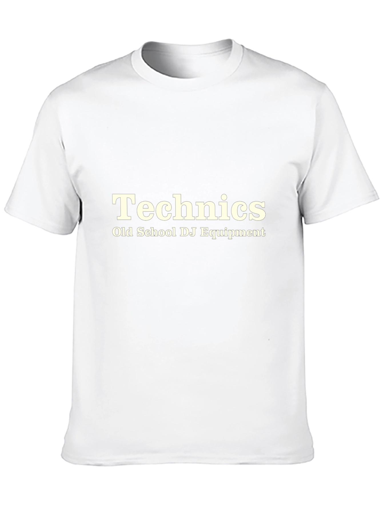 Black Technics Old School DJ Equipment T-Shirt view 10