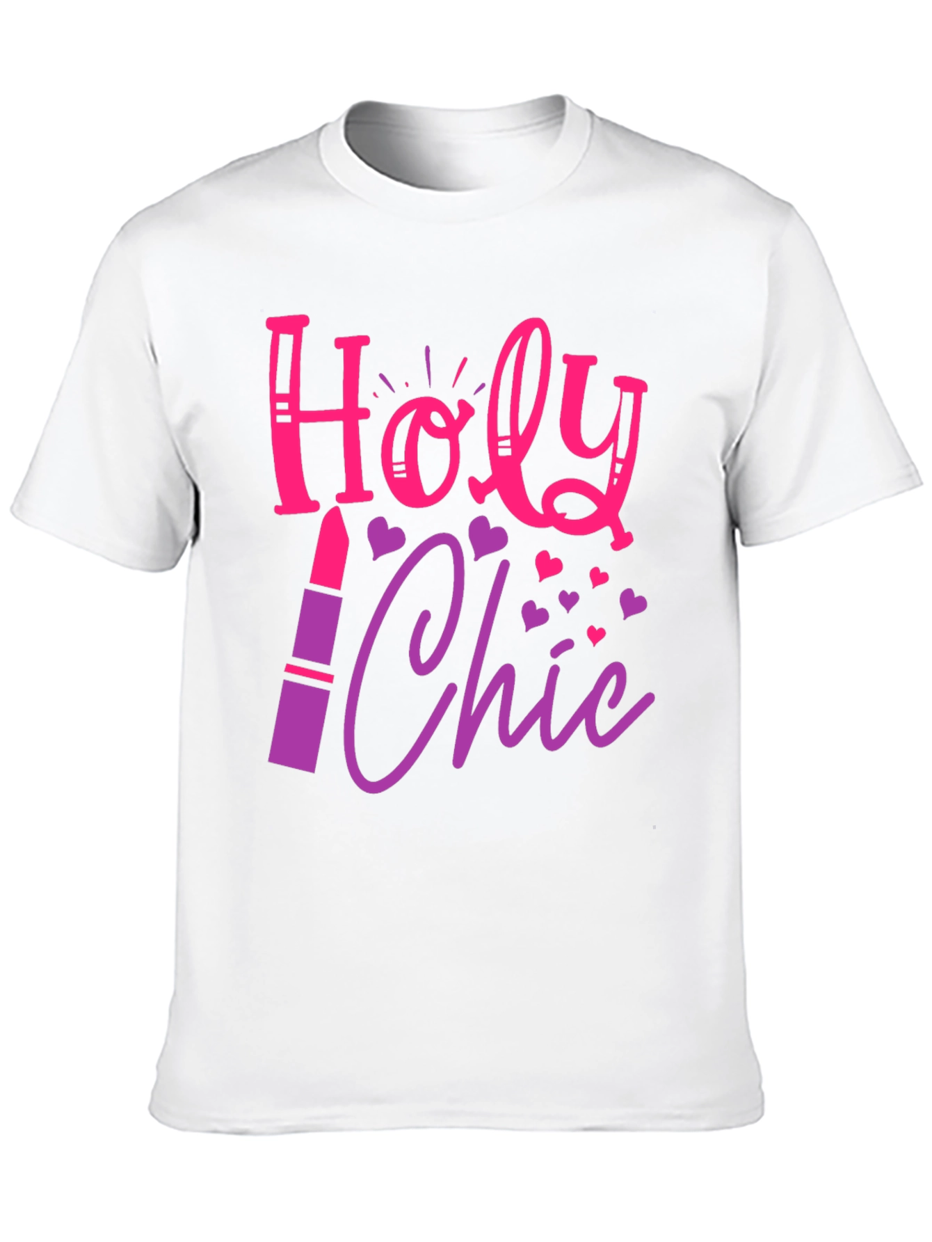 Black Holy Chic Graphic Tee - Stylish & Fun! view 10