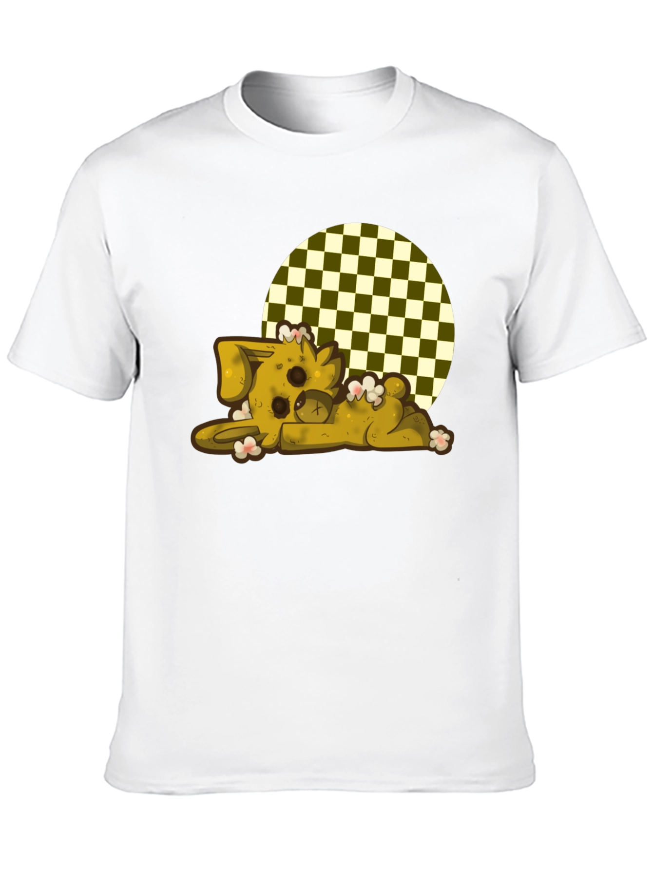 Black Cute Bunny Graphic Tee - Soft Cotton Blend view 10