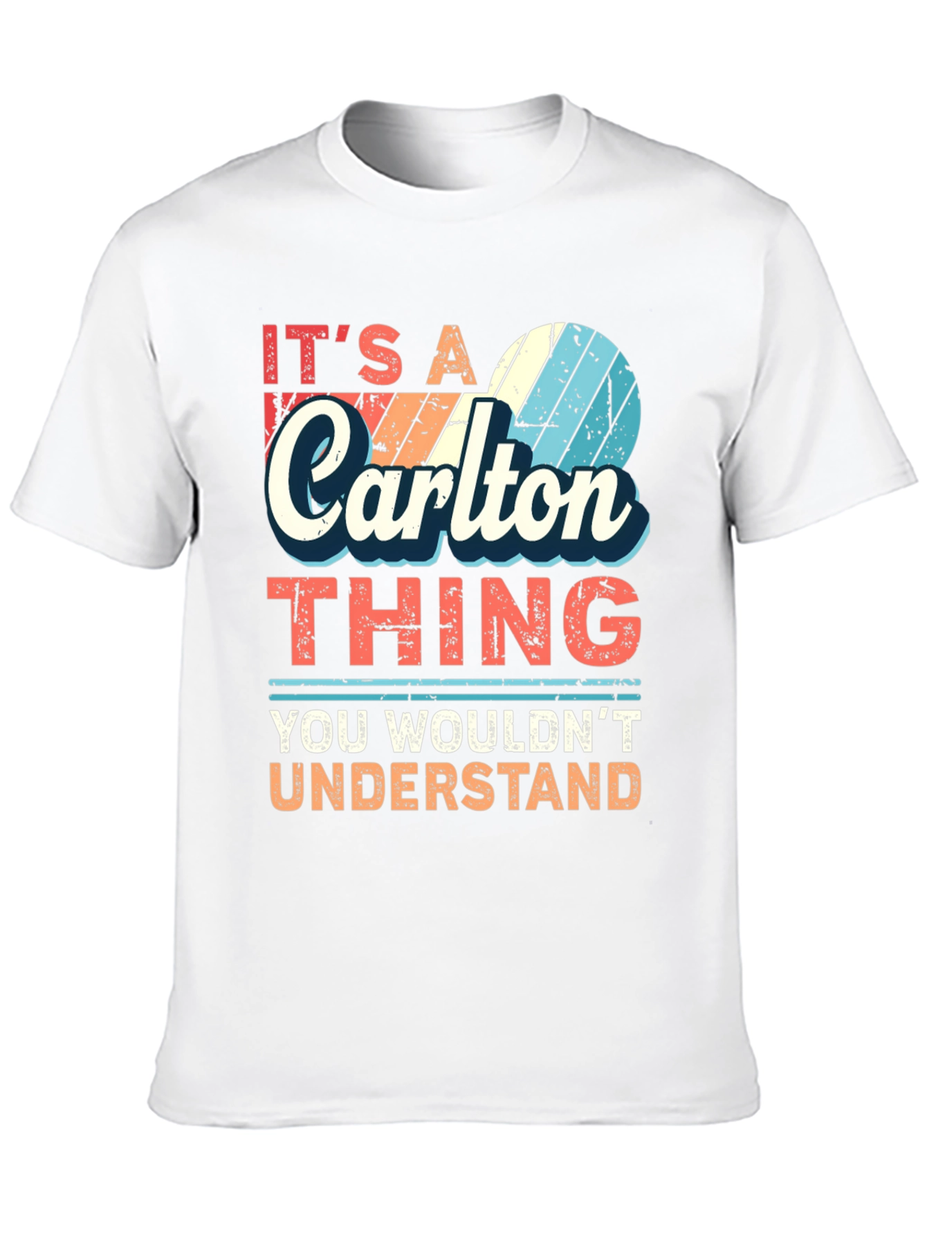 Black It's a Carlton Thing T-Shirt - You Wouldn't Understand view 10