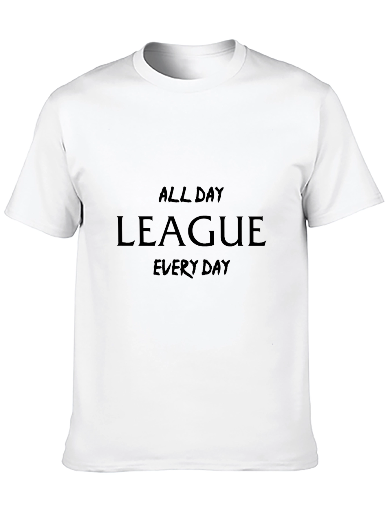 Black League All Day Every Day T-Shirt view 10