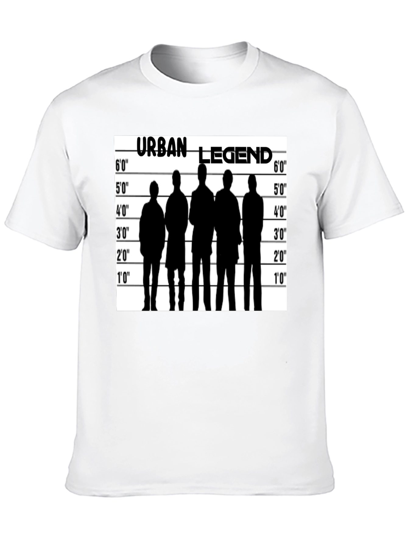 Black Urban Legend Lineup T-Shirt - Black view 10